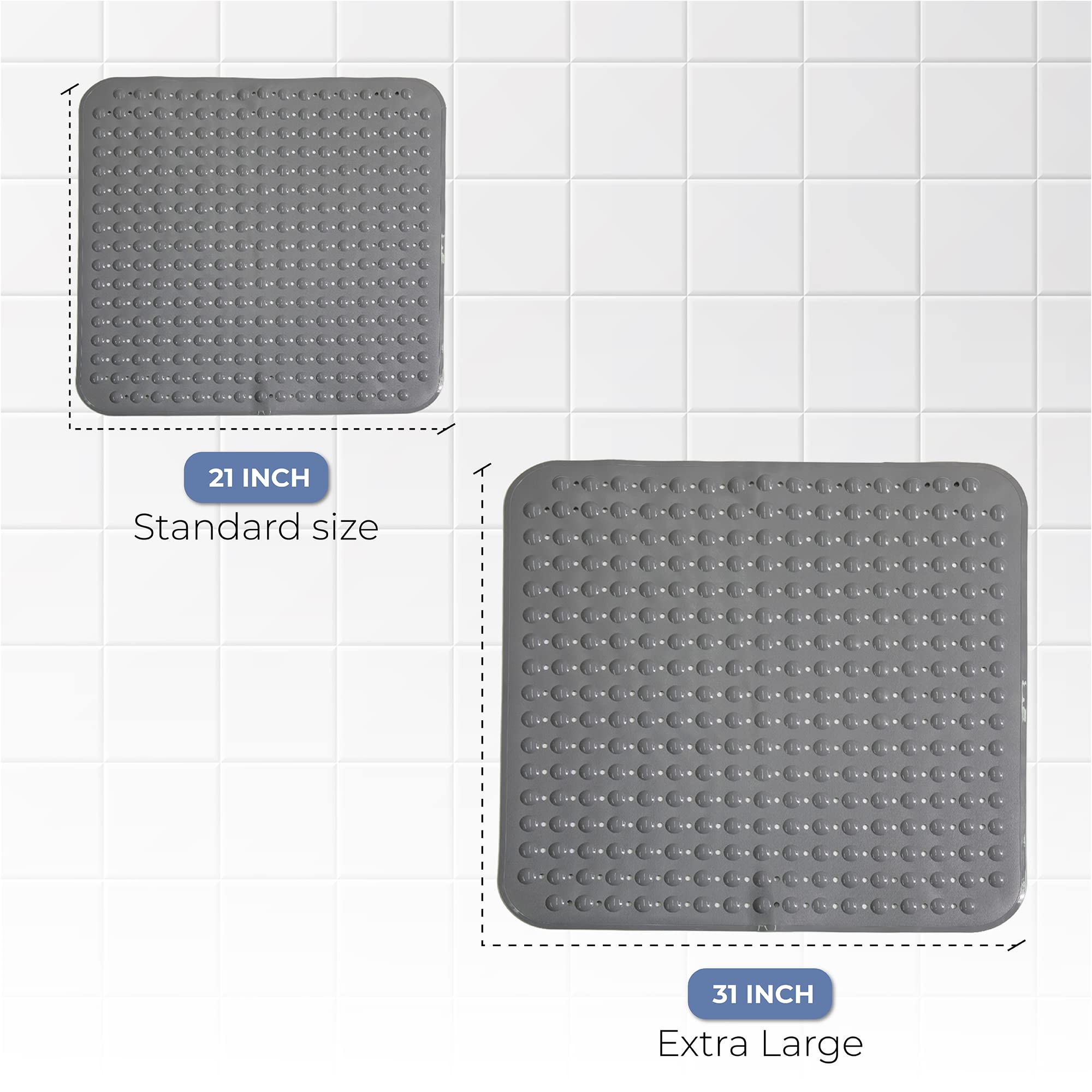 Extra Large Square Non Slip Shower Mat