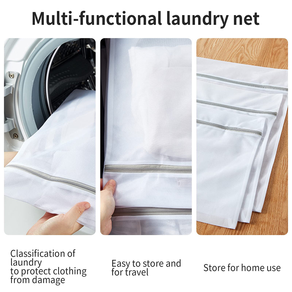 Mesh Bra Bags for Laundry (9 Count)