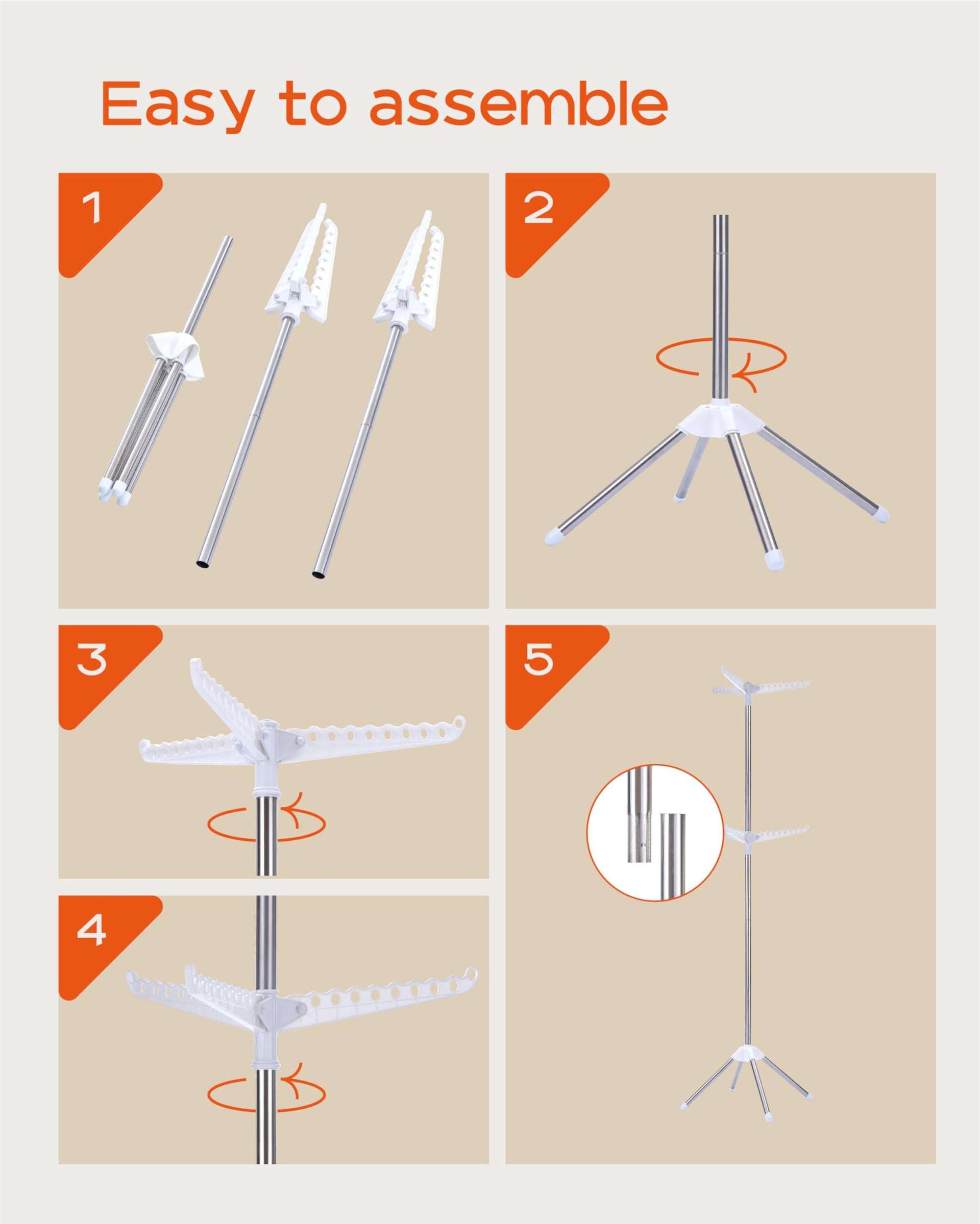 Clothes Drying Rack Foldable