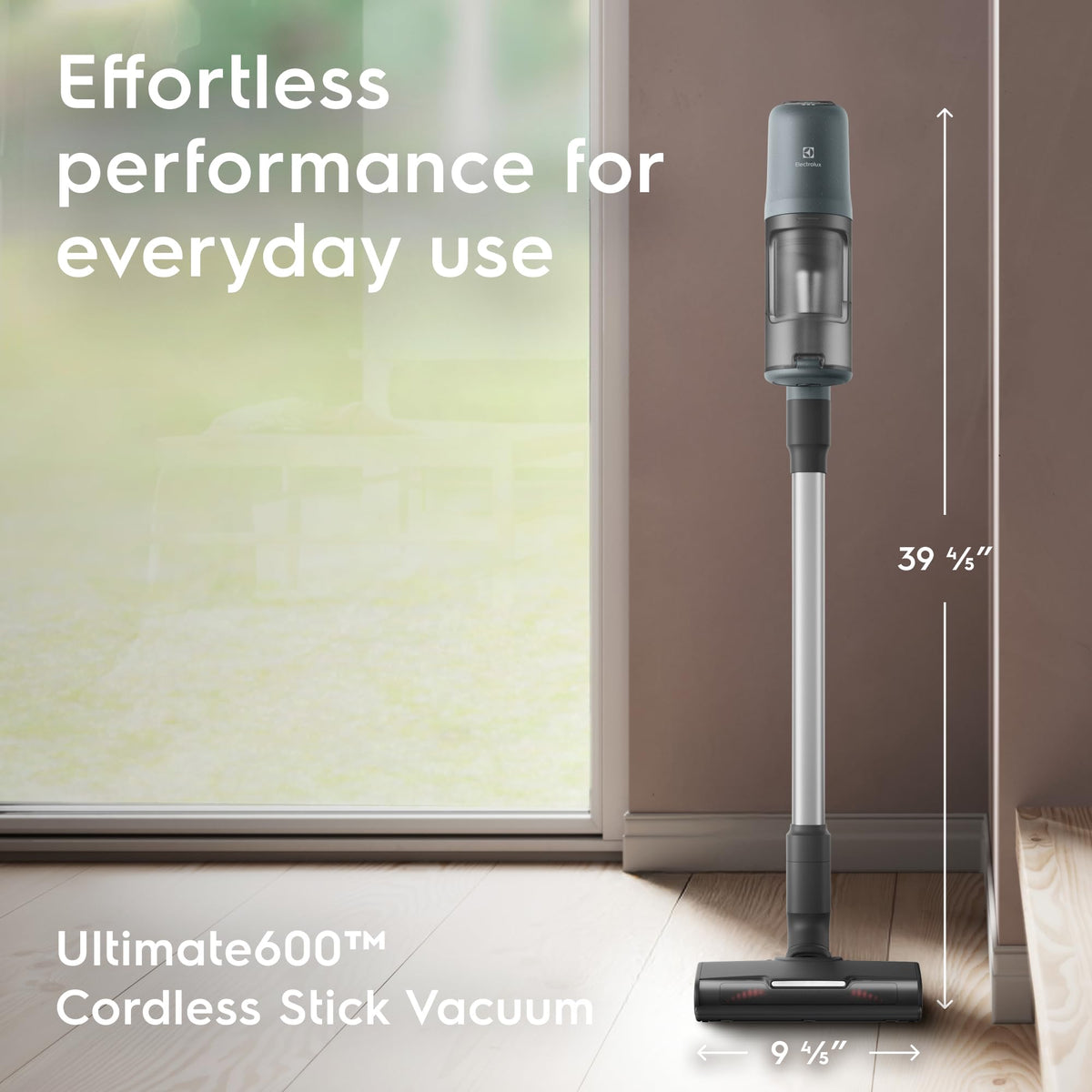 Ultimate600 Cordless Stick Vacuum with PowerPro Bristle Nozzle and Larger Dust Bin Capacity