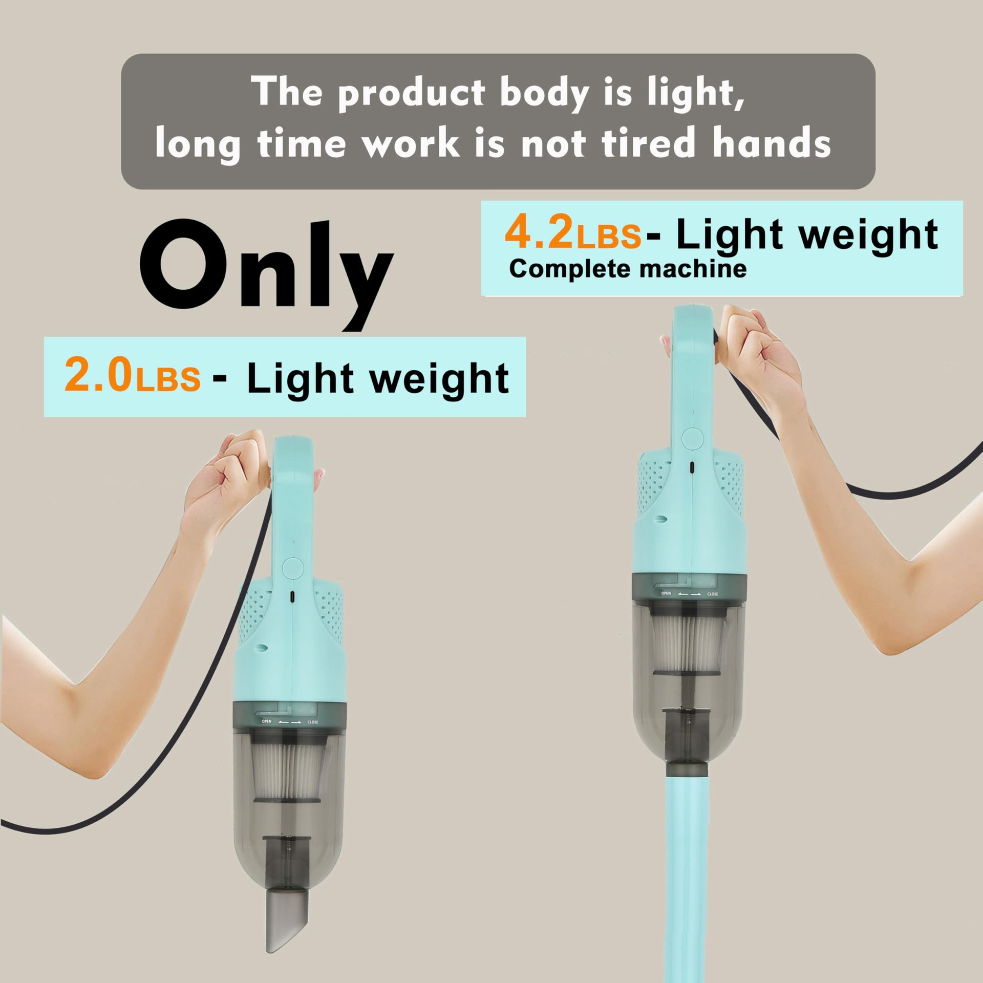 Corded Stick Vacuum Cleaner