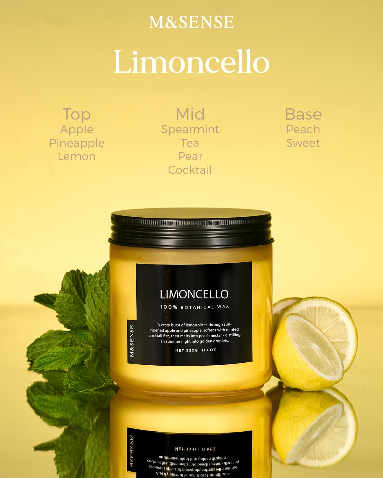 Limocello Scented Candle (11.6 Ounce)