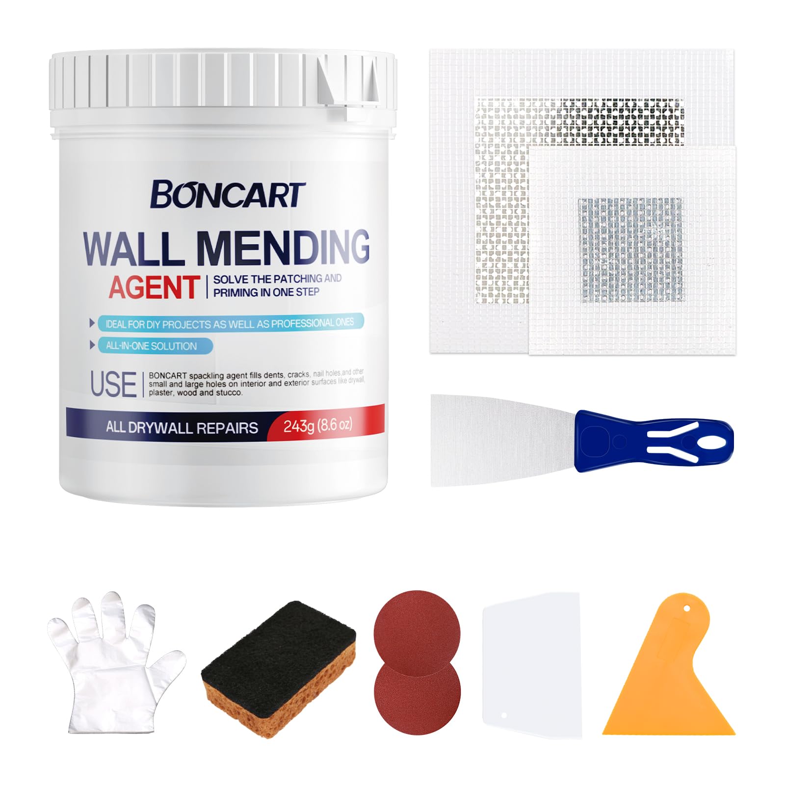8.6Oz Drywall Patch Repair Kit