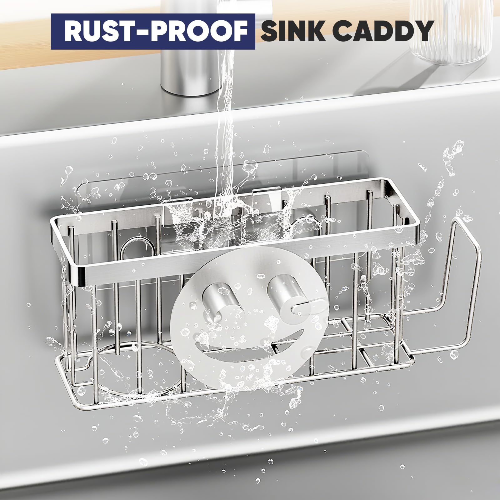 Sponge Holder for Kitchen Sink