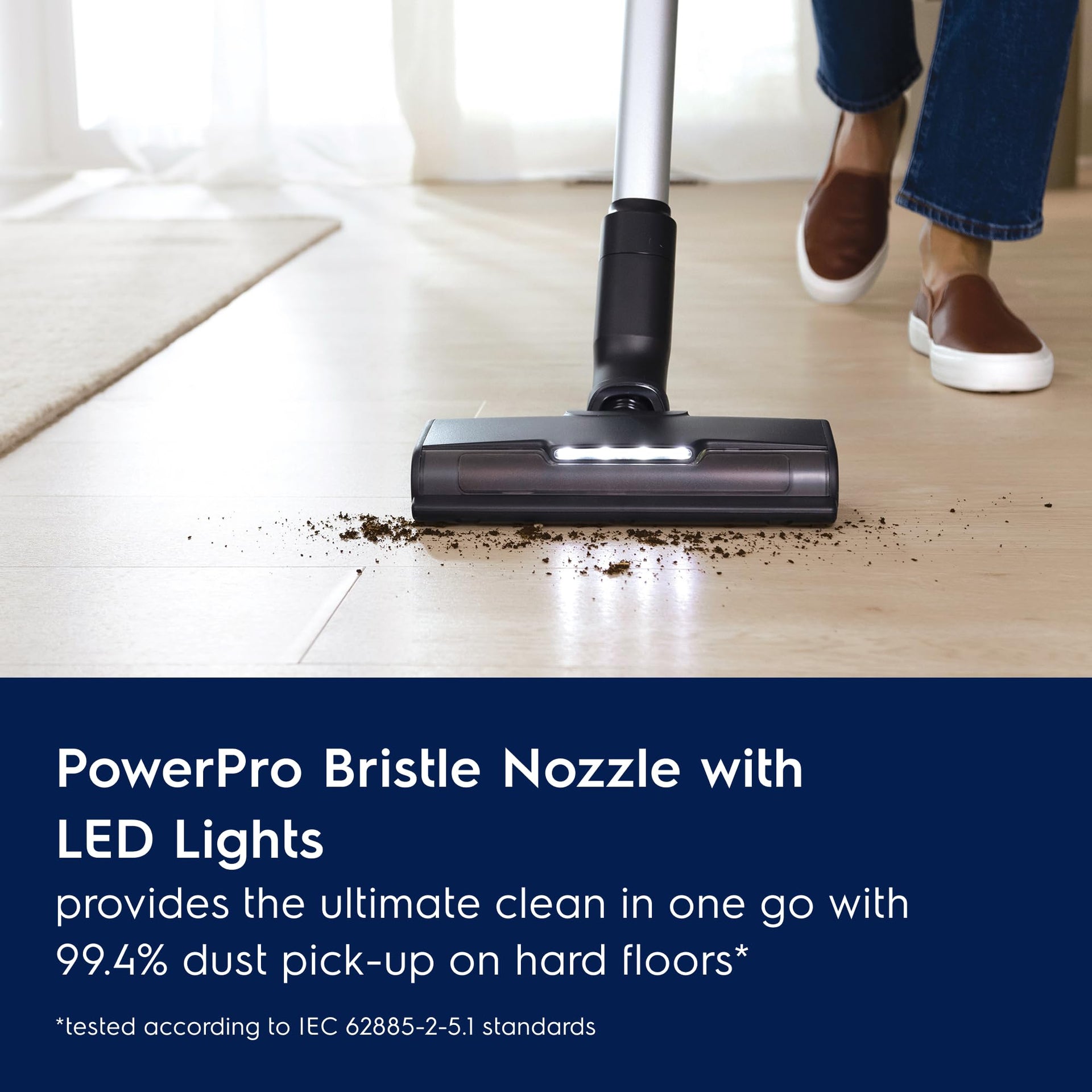 Ultimate600 Cordless Stick Vacuum with PowerPro Bristle Nozzle and Larger Dust Bin Capacity