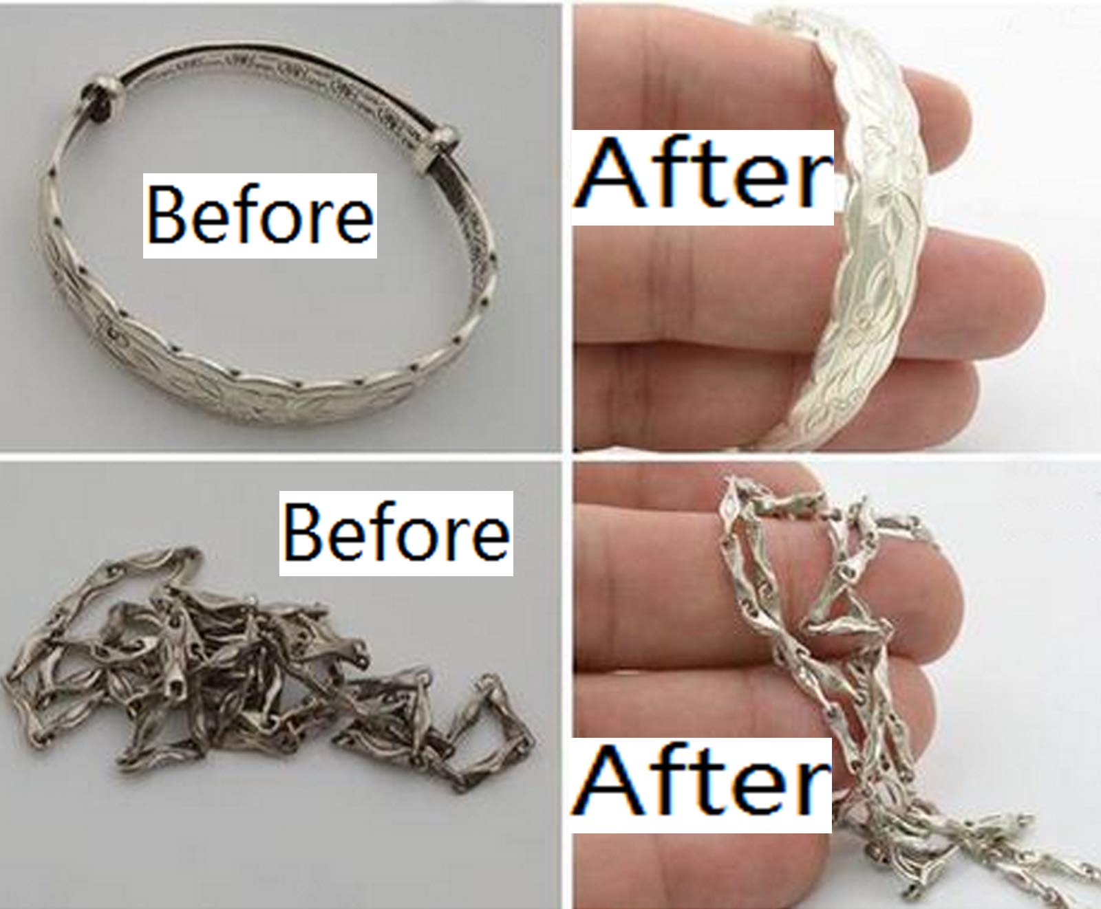 50pcs Jewelry Cleaning Cloth Polishing Cleaning Cloths for Sterling Silver Gold Platinum Platinum Jewelry