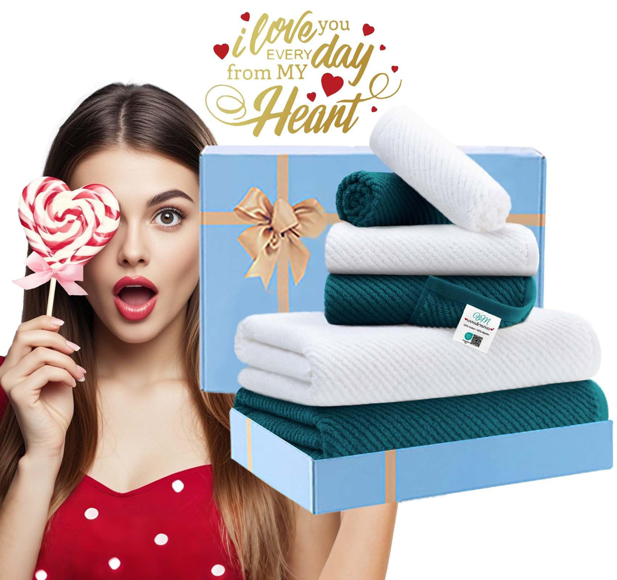 6PC Towel Set (6 Count)
