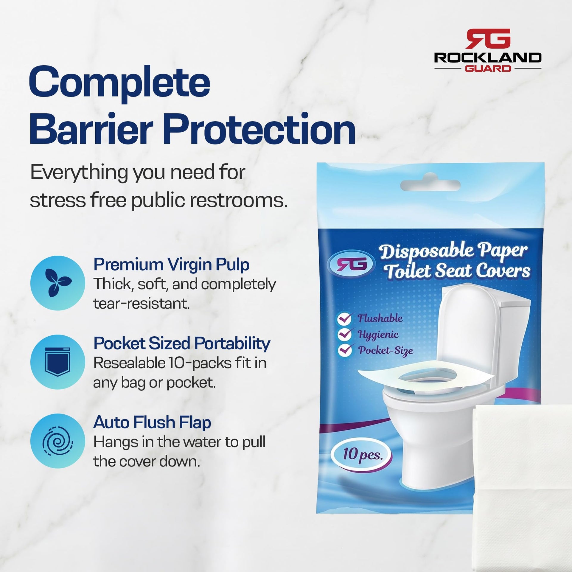 Disposable Toilet Seat Covers (200 Count)