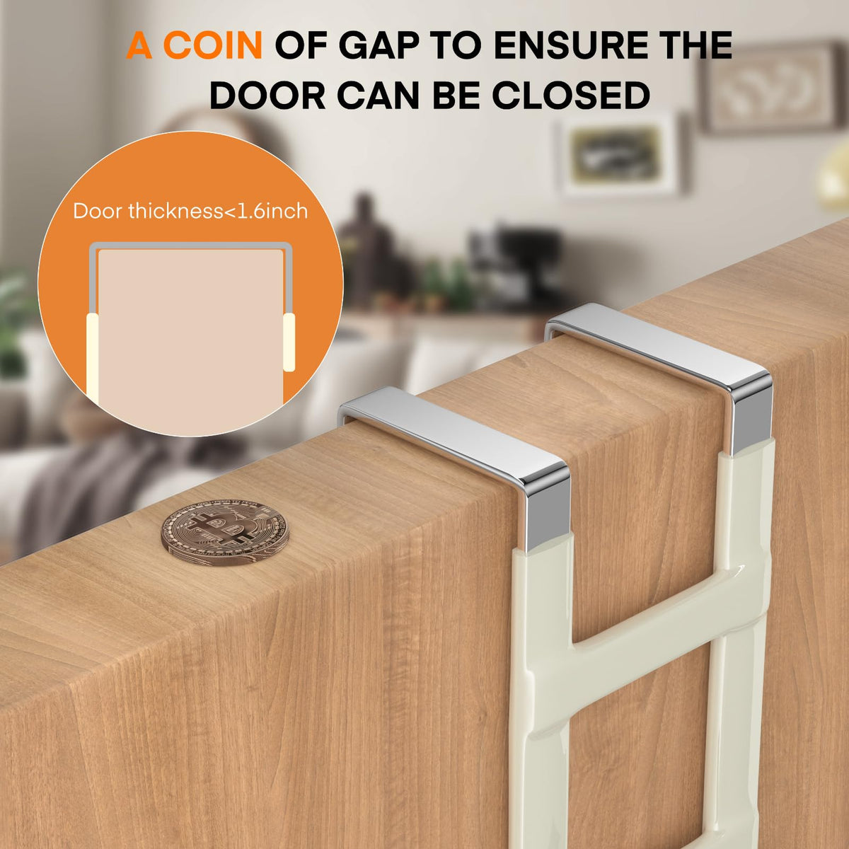 Over the Door Hooks (4 Count)