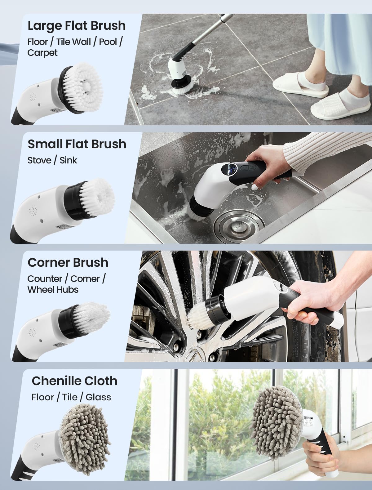 Electric Spin Scrubber - ModHome Supplies