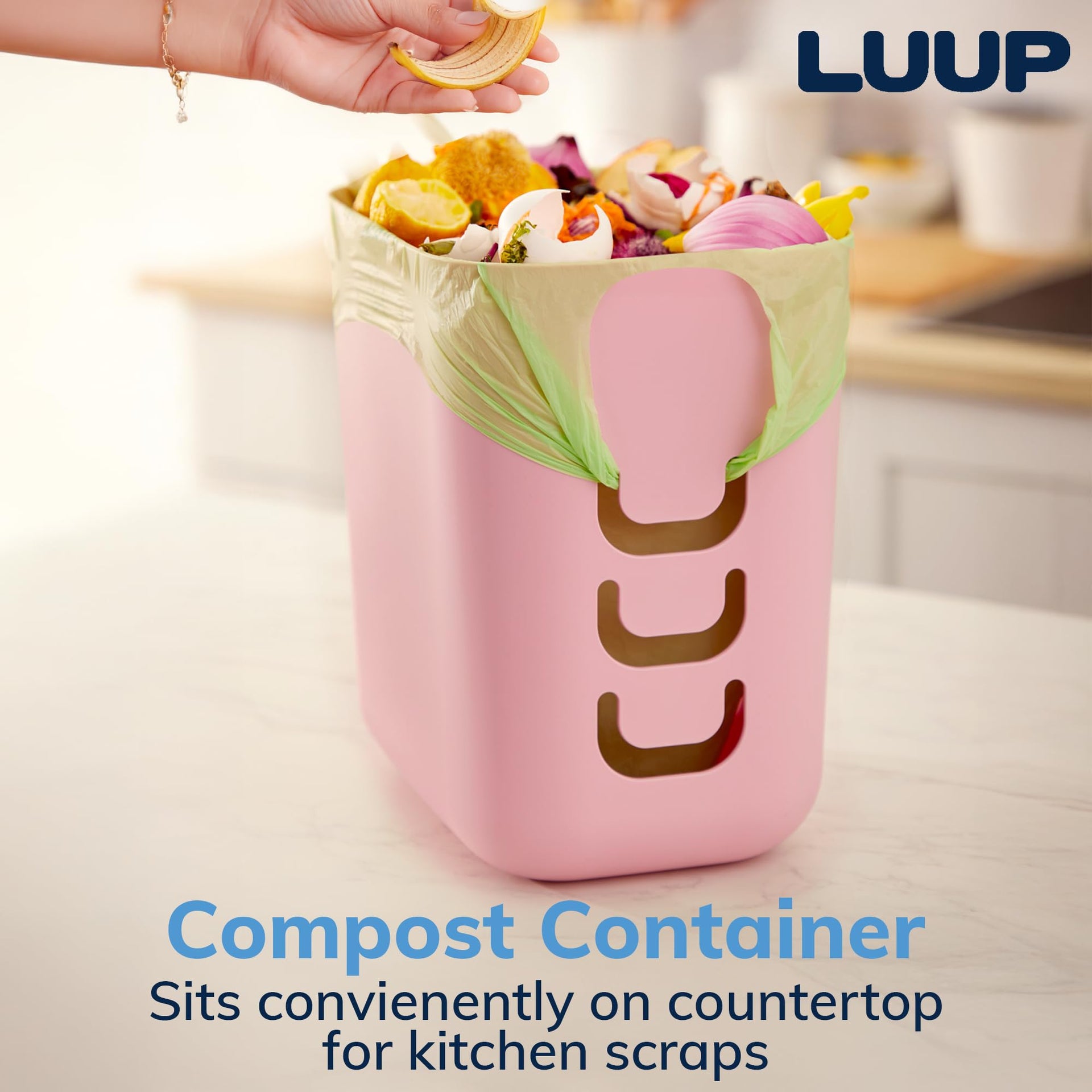 Luup Bathroom Wastebasket
