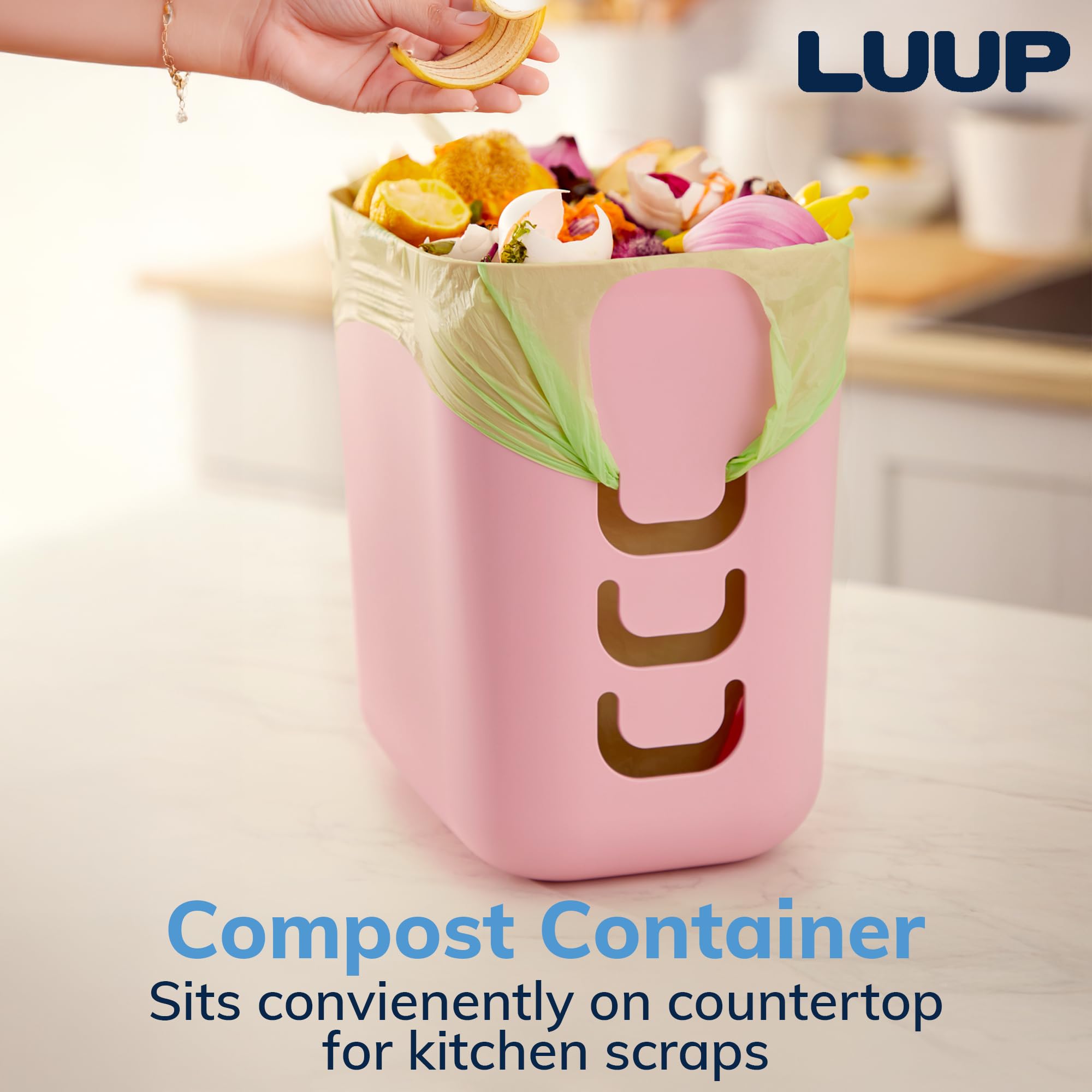 Luup Bathroom Wastebasket