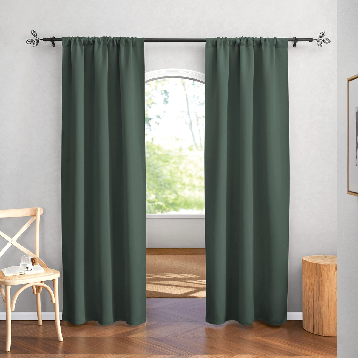 Blackout Curtains for Bedroom Living Dining Room 84 inches Long (2 Count)
