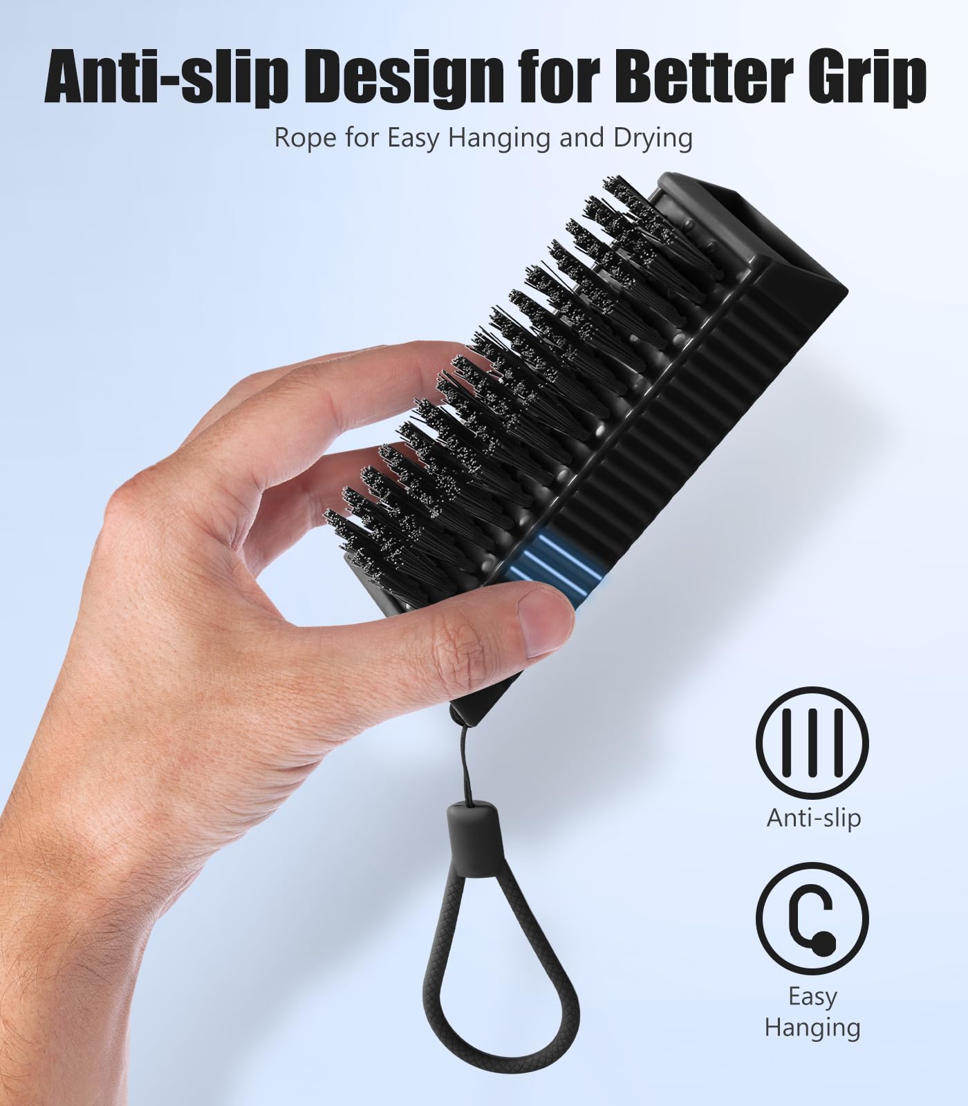 Nail Brush for Cleaning Fingernails (2 Count)