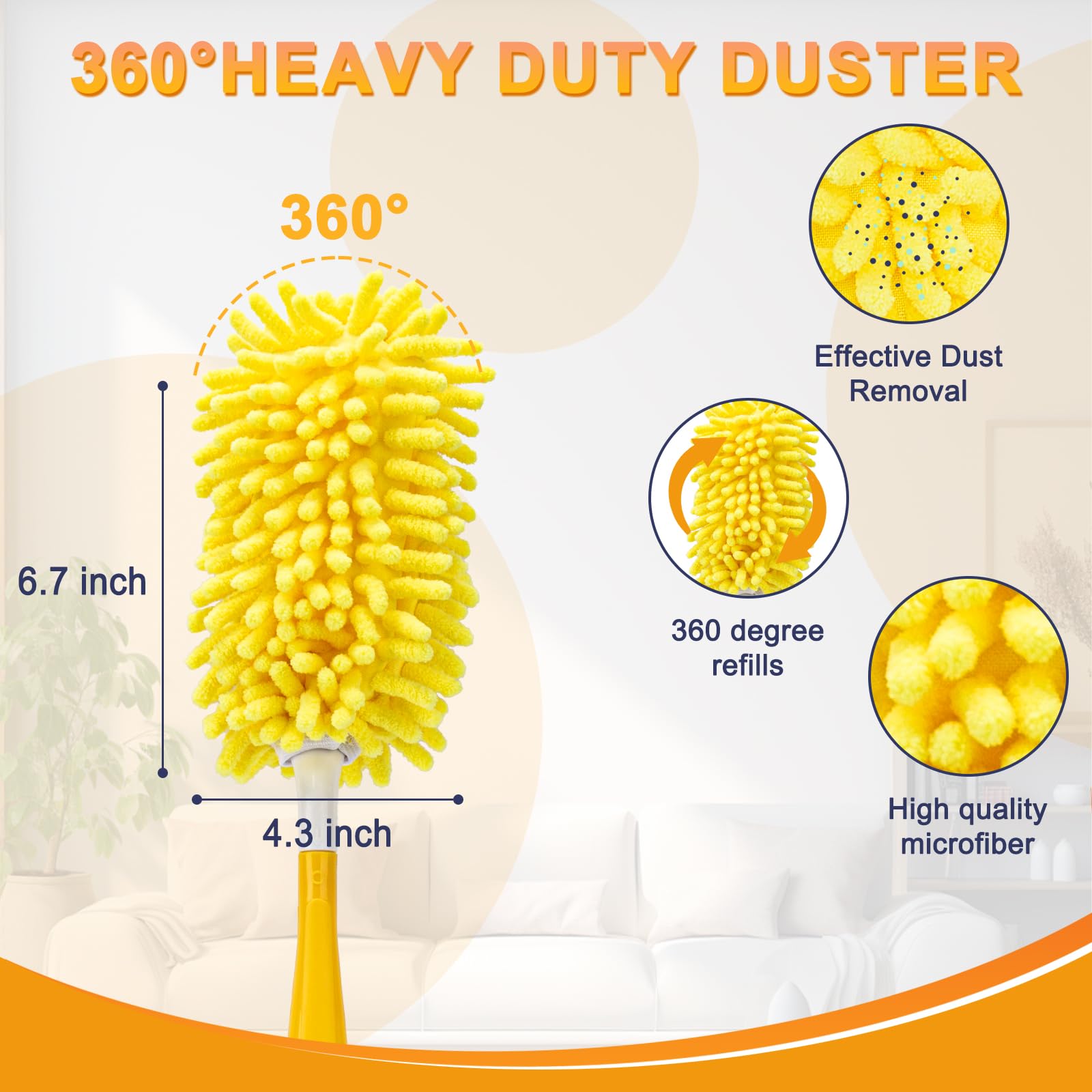 Reusable Duster Refill for Swiffer (9 Count)