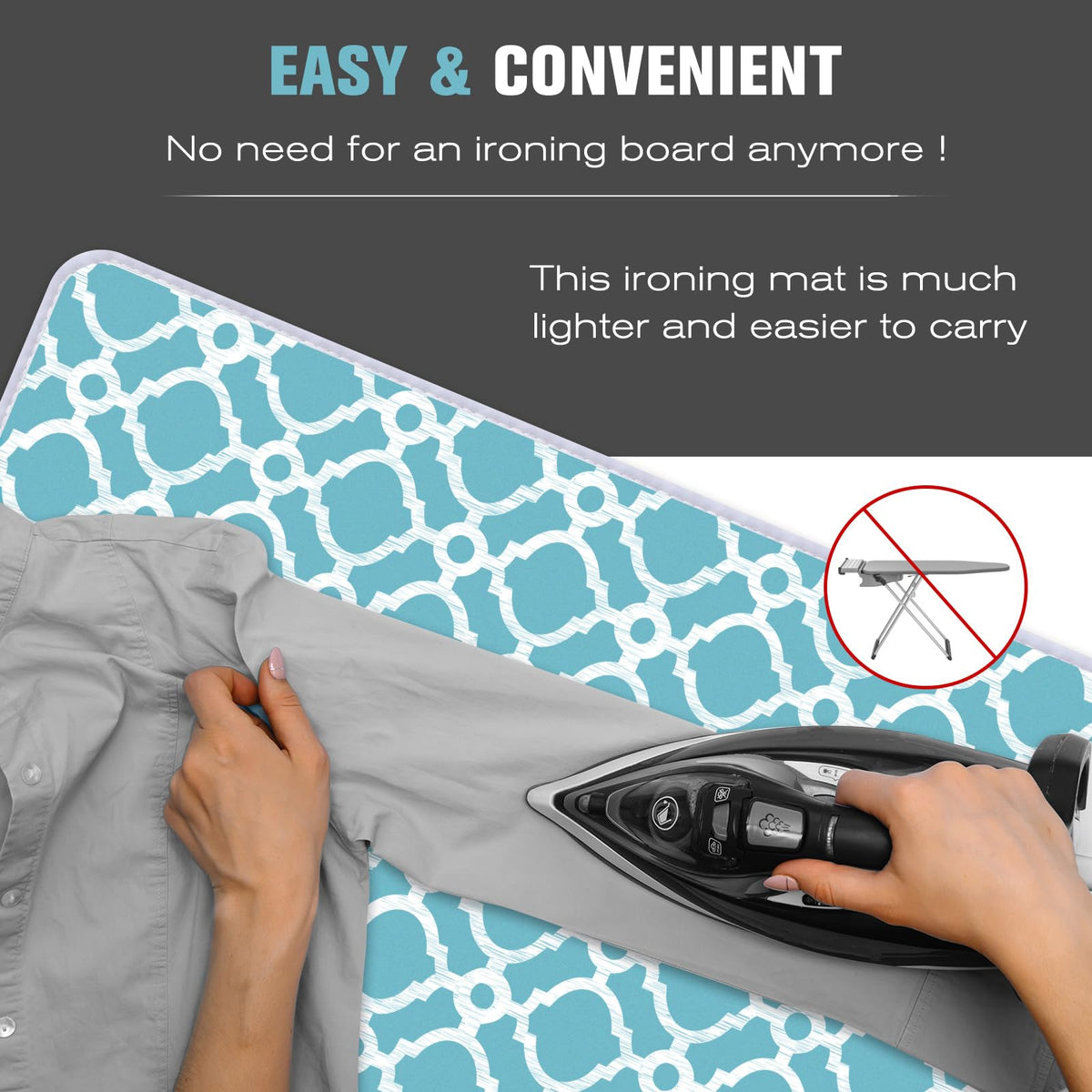Ironing Mat Portable Travel Ironing Pad