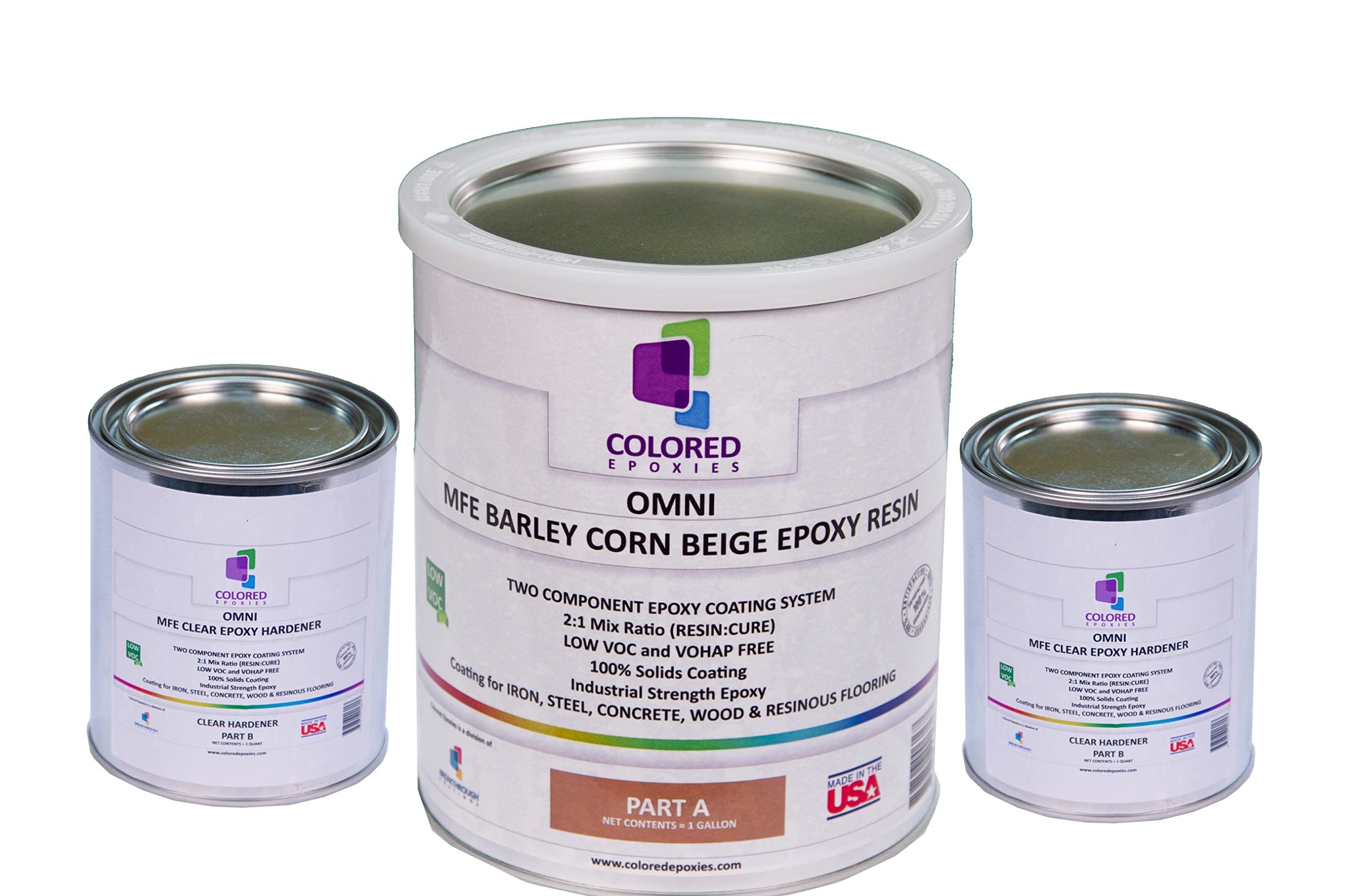 Barley Corn Beige Epoxy Resin for Bar Tops (1920 Fl Oz)