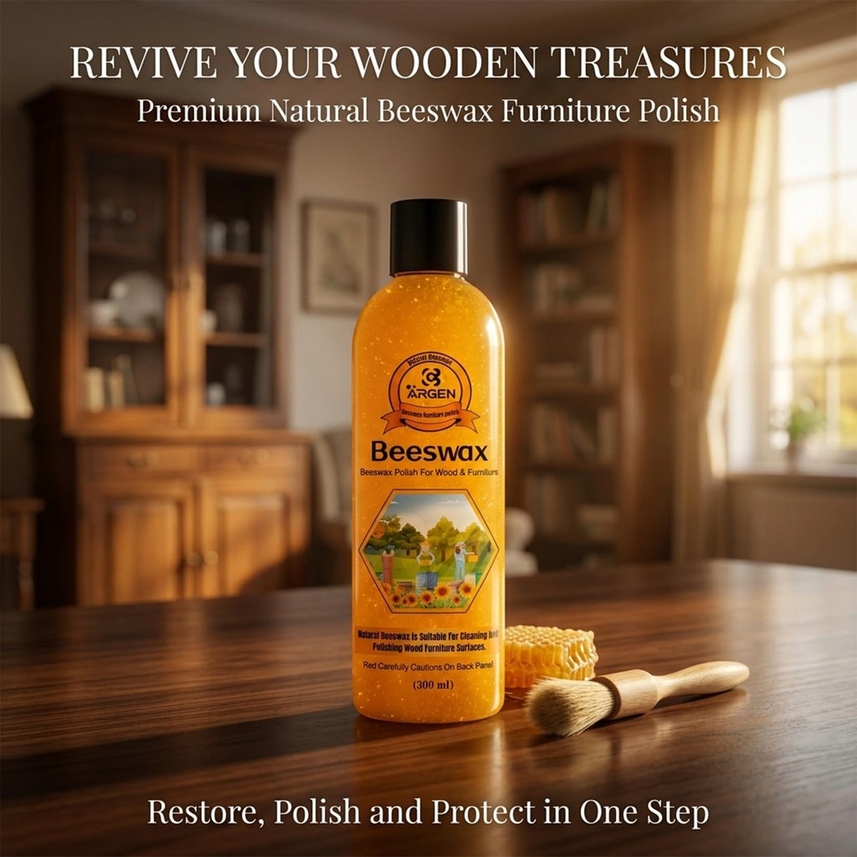 Beeswax Furniture Polish (10.55 Fl Oz)