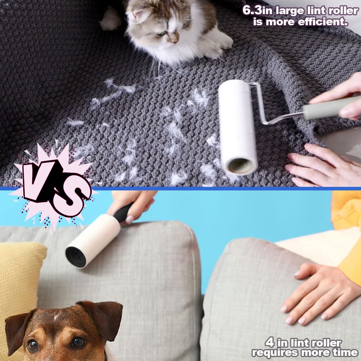 Extra Sticky Large Surface Lint Roller