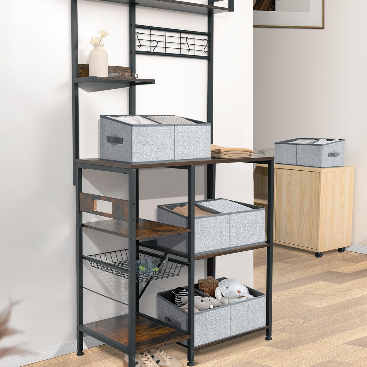 Closet Storage Bins (5 Count)