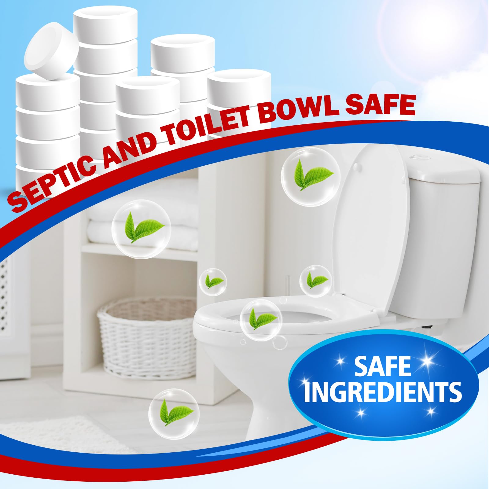 Toilet Bowl Cleaner (80 Count)