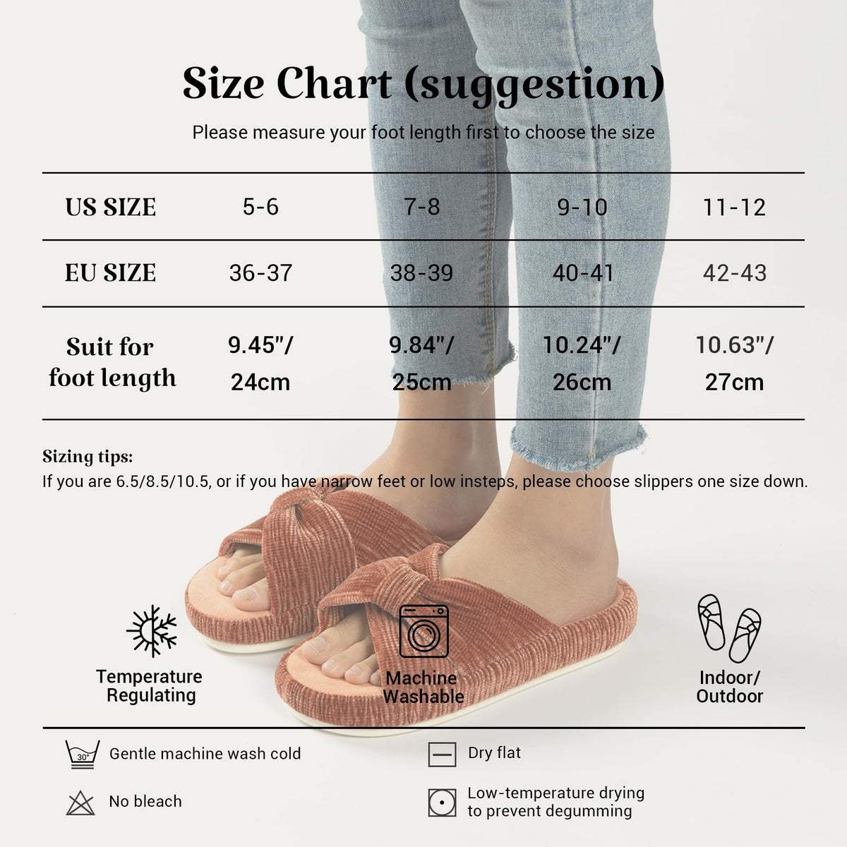 Slippers for Women Memory Foam House Bedroom Bow Crossbands Pearlescent Slipper Shoes Comfy Trendy Gift Slippers Orange Size 9 10 8.5
