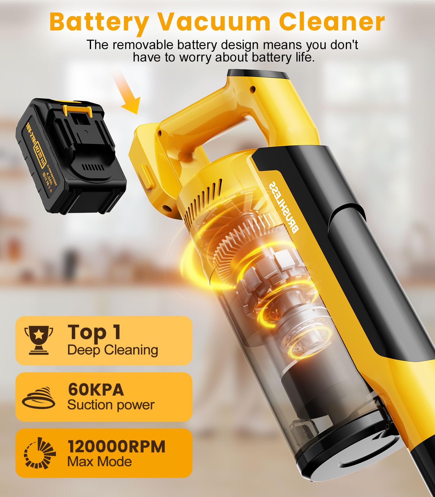 Cordless Stick Vacuum Cleaner V1