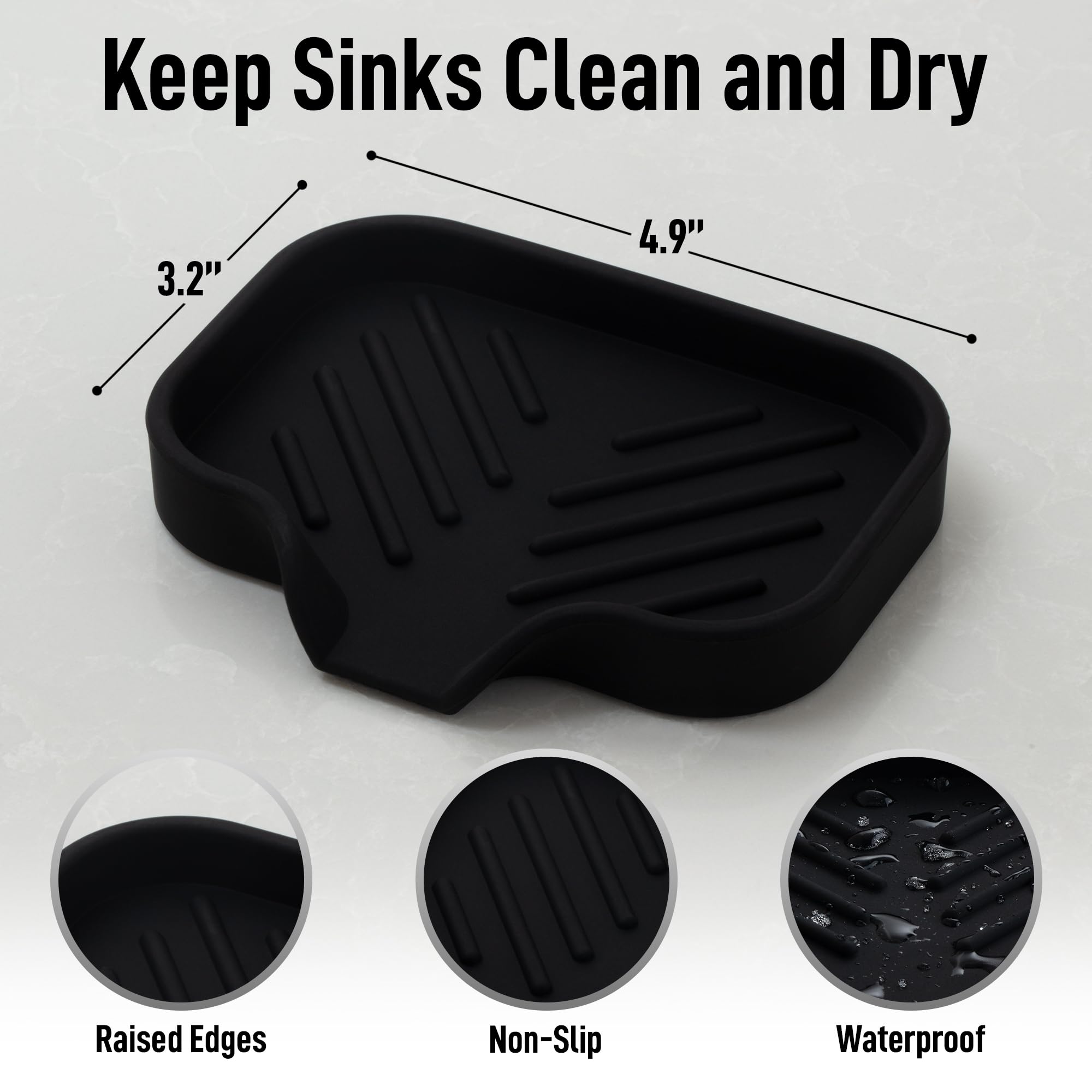 Small Silicone Sponge Holder