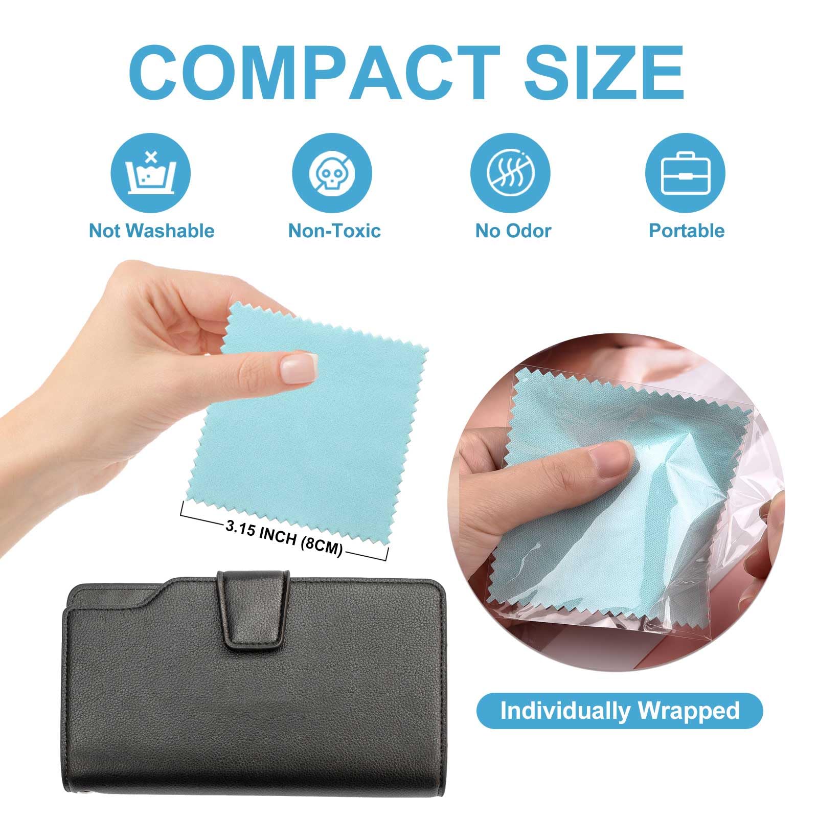 Jewelry Cleaning Cloth (50 Count)