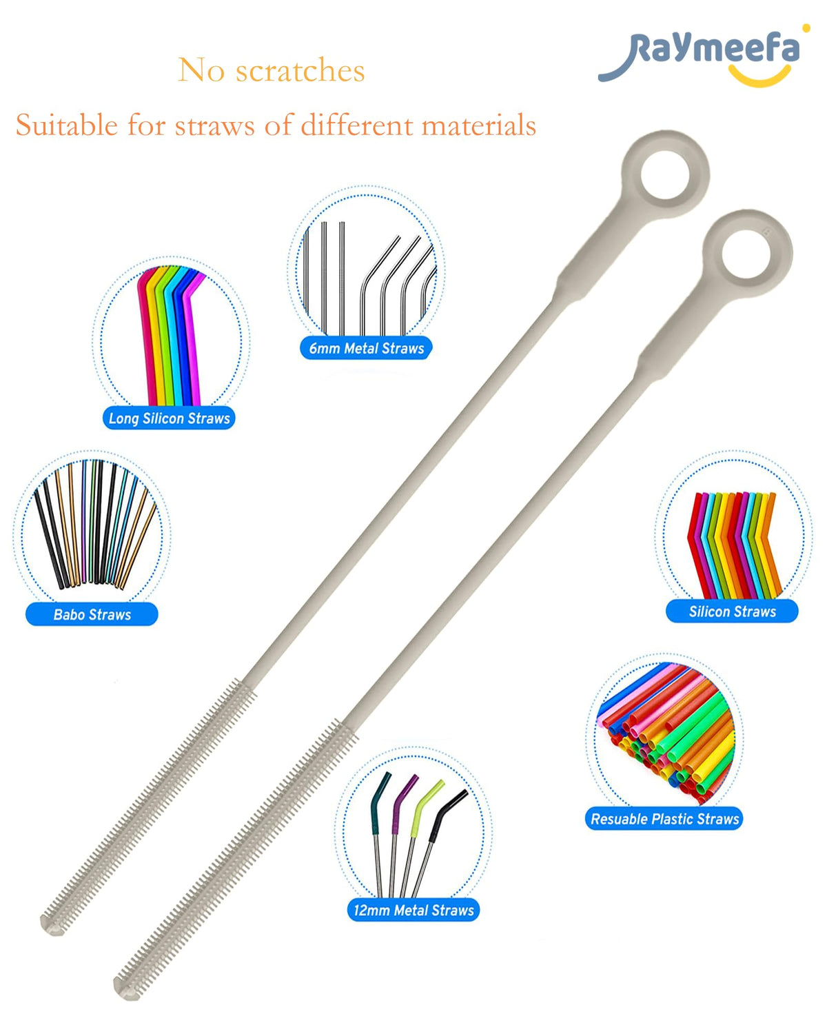 Straw Cleaner Brush Set (2 Count)