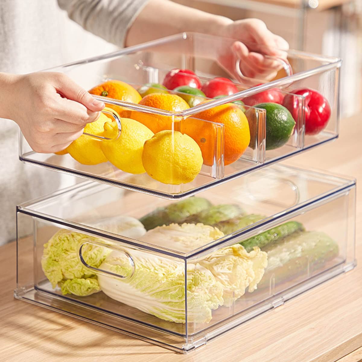 Stackable Fridge Drawer Pull (3 Count)