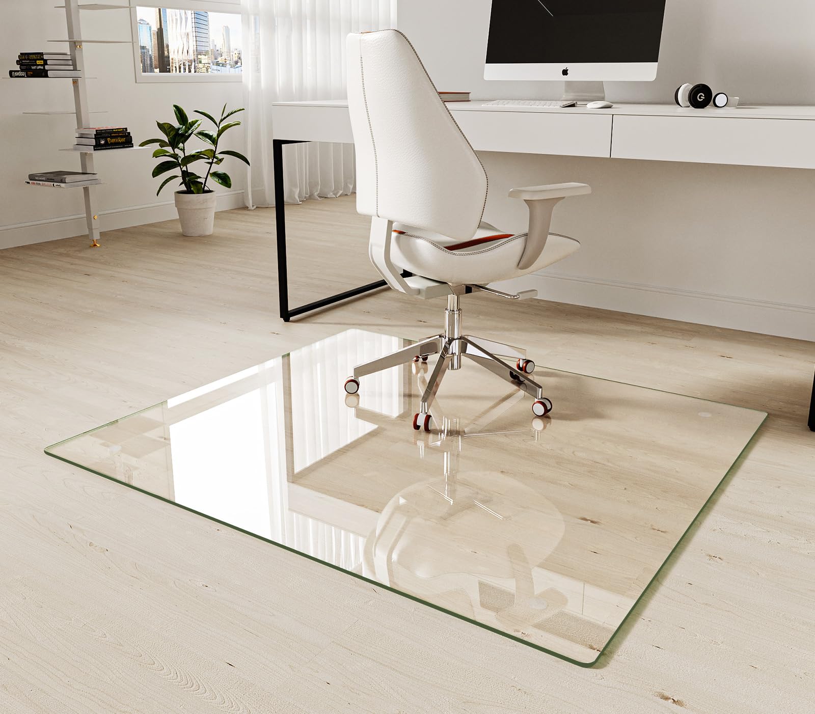 Tempered Glass Chair Mat 42"x48"