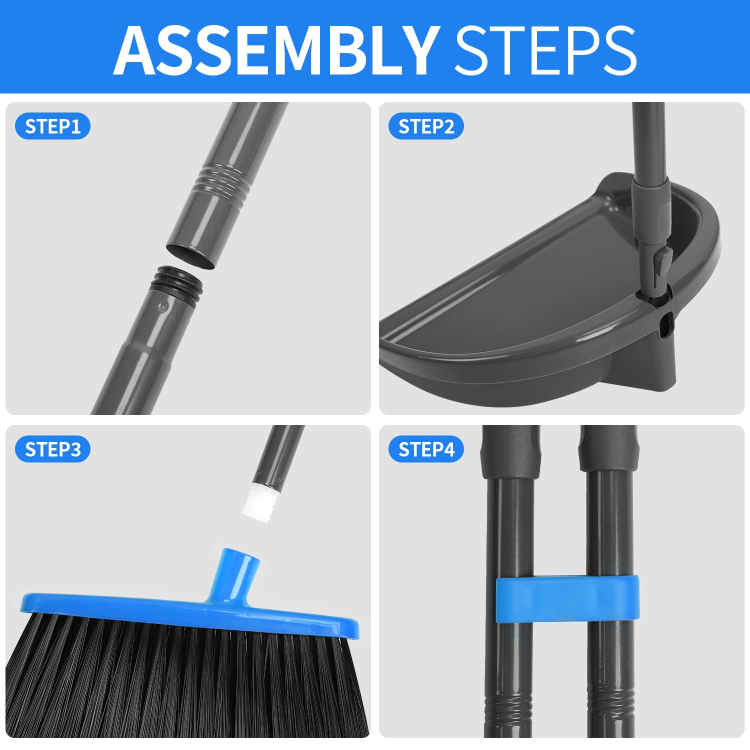 Broom and Dustpan Set