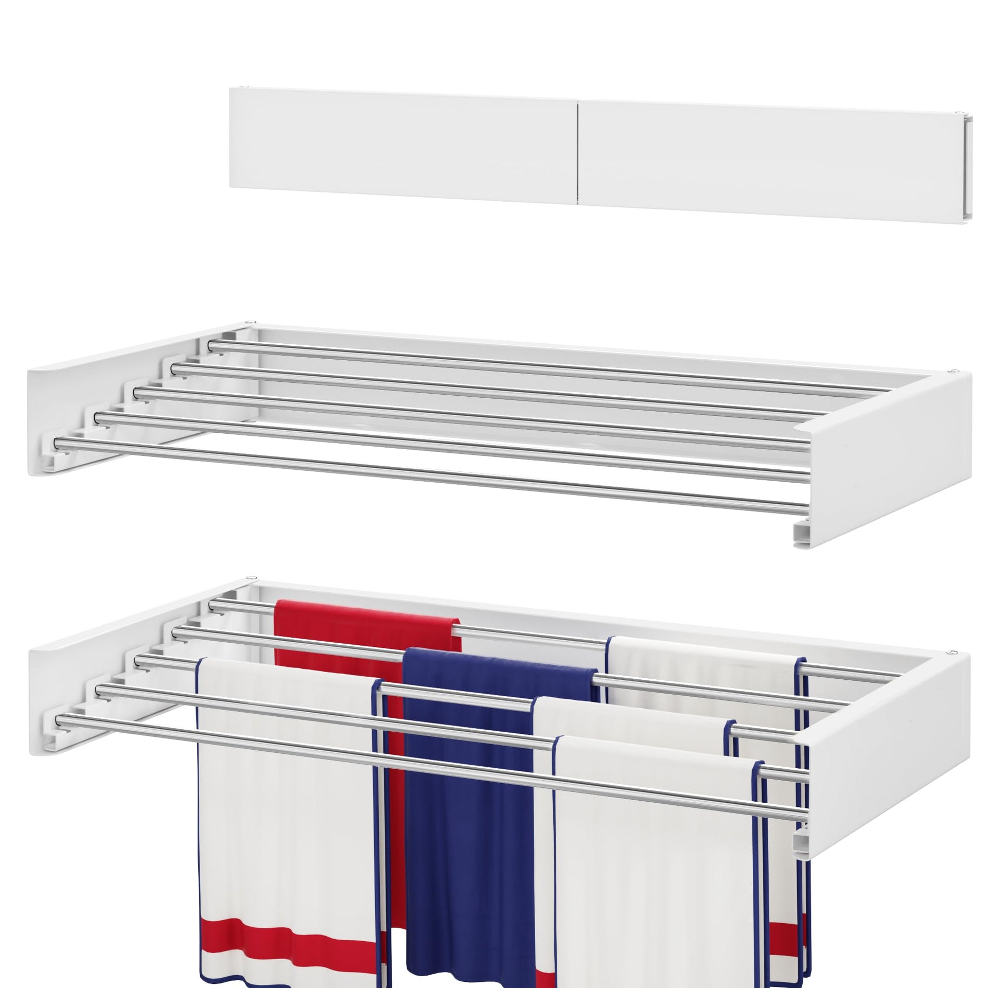 Wall Mounted Drying Rack 23.6"