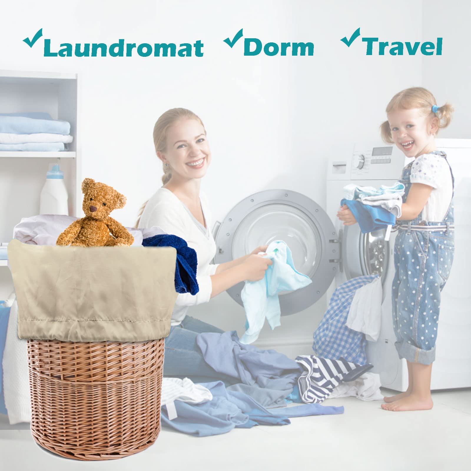 Heavy Duty Laundry Bag (2 Count)