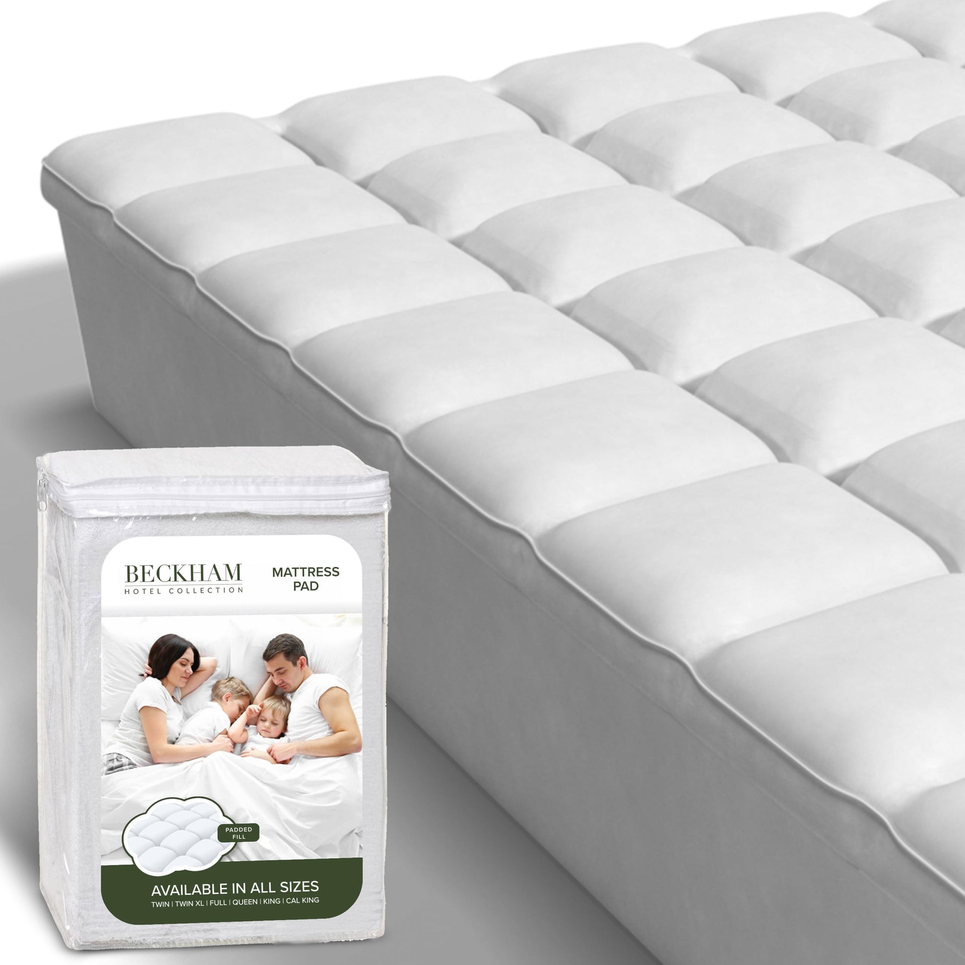 Full Size Hybrid Mattress Protector & Pad