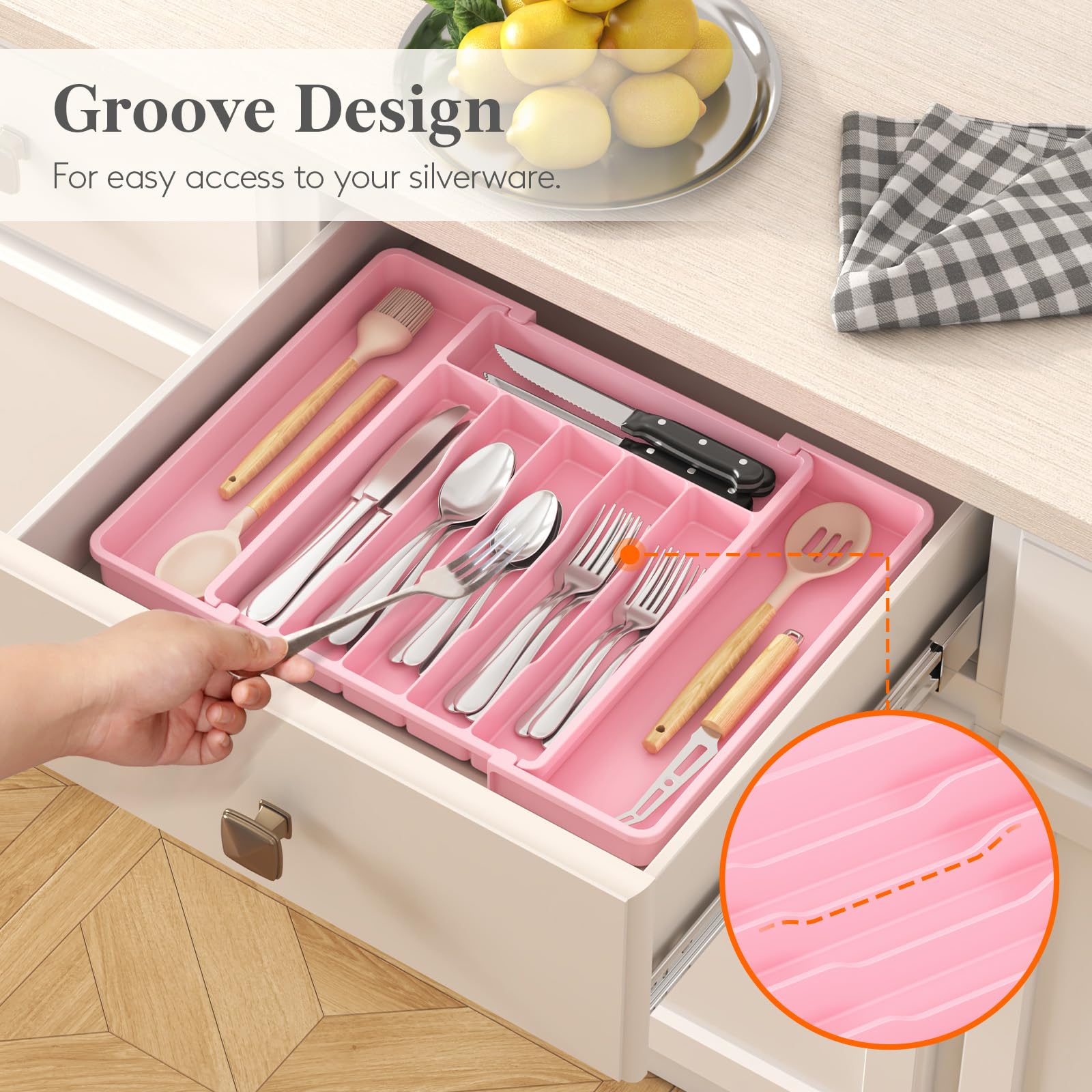 Silverware Drawer Organizer