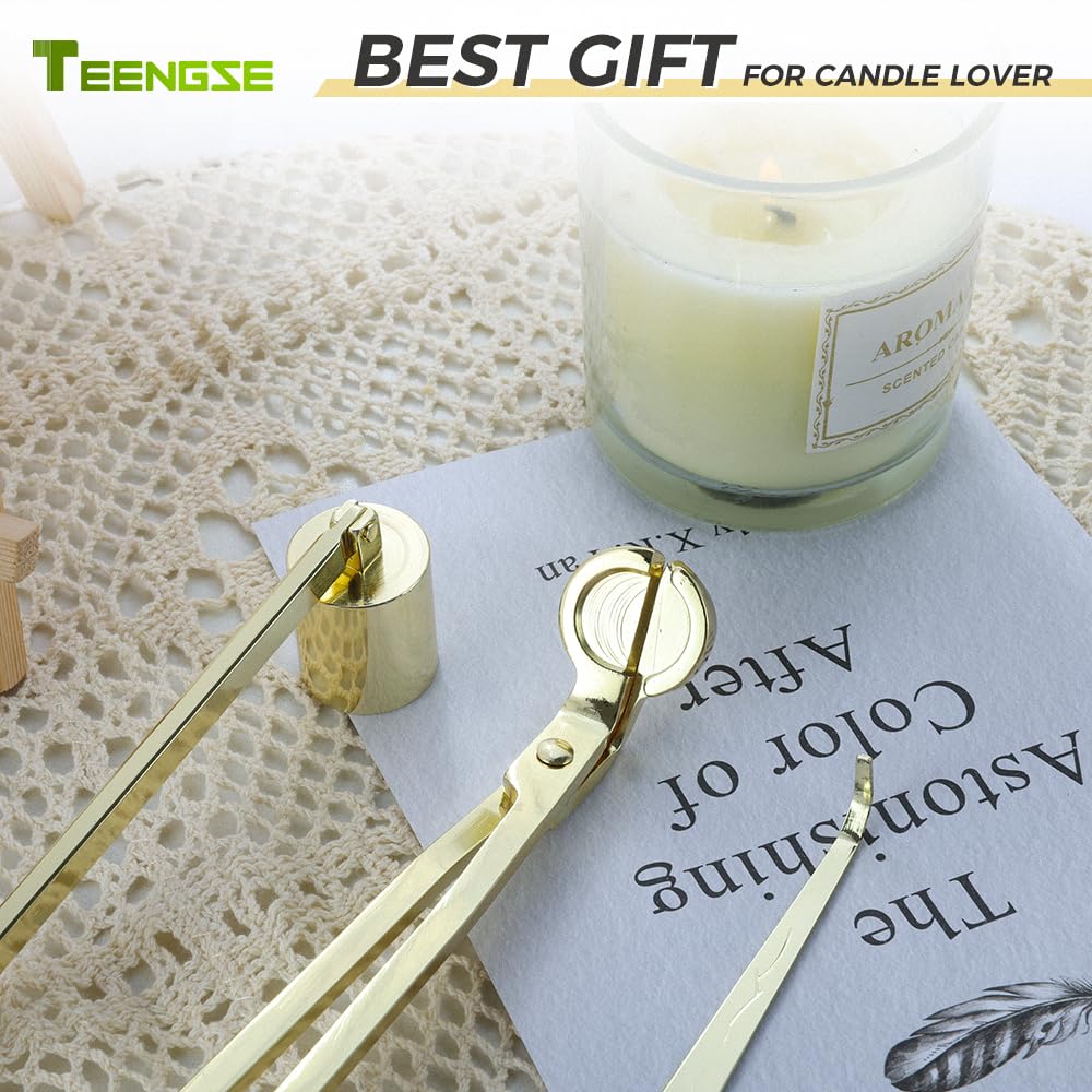 3 in 1 Gold Candle Tool Kit