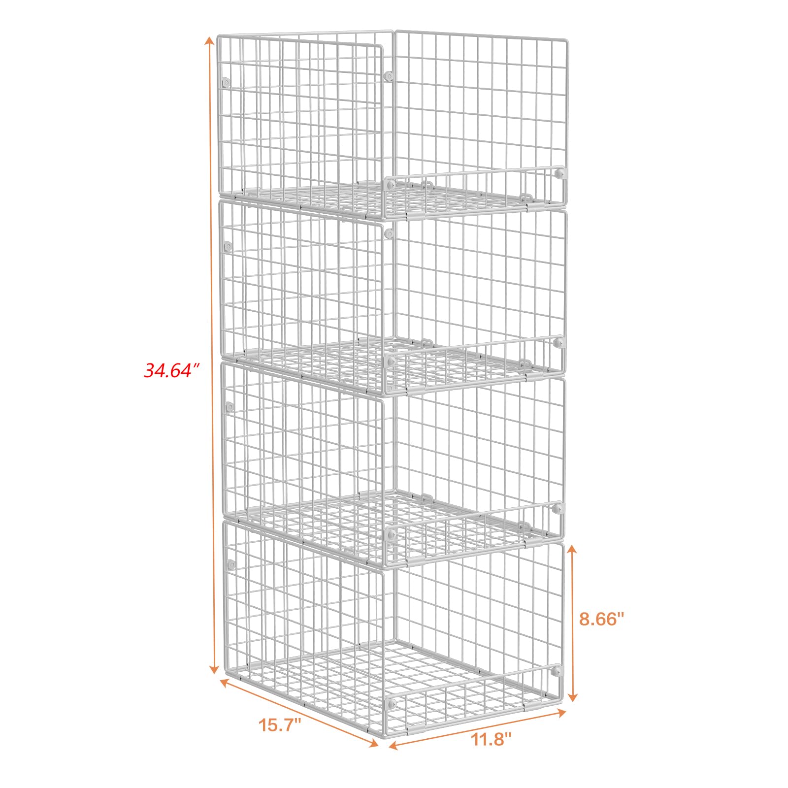 Stackable Closet Organizers and Storage