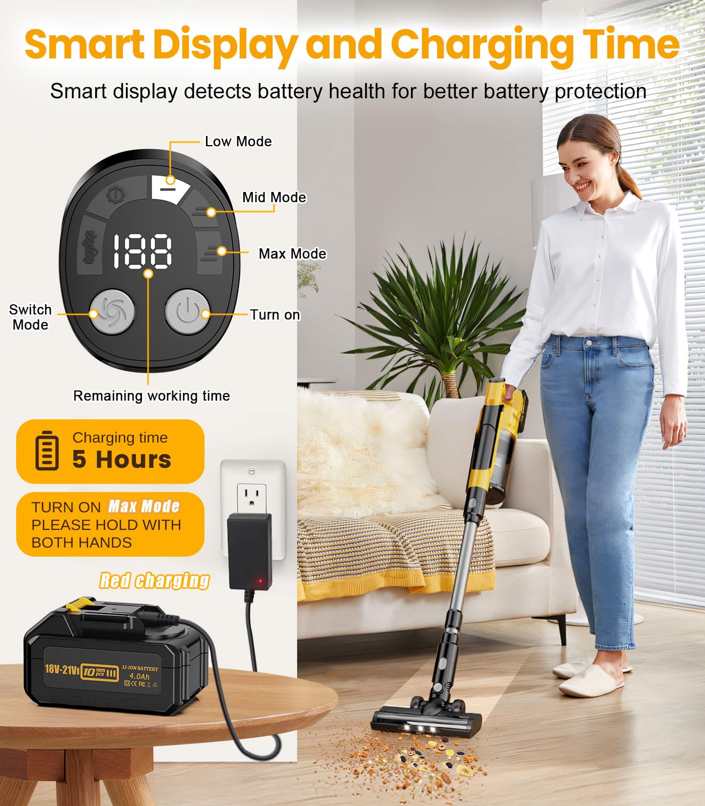 Cordless Stick Vacuum Cleaner V1