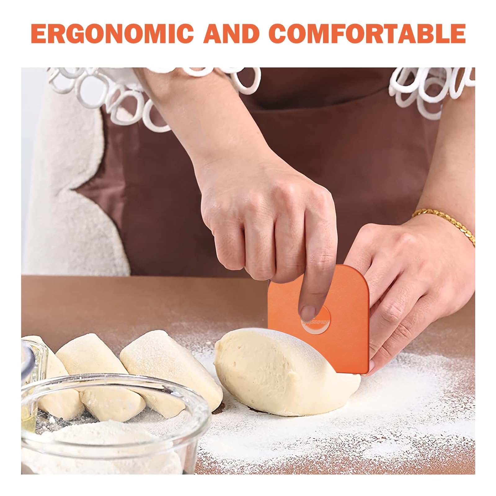 Pan Scraper 5 Pcs Pot & Dish Scraper Plastic