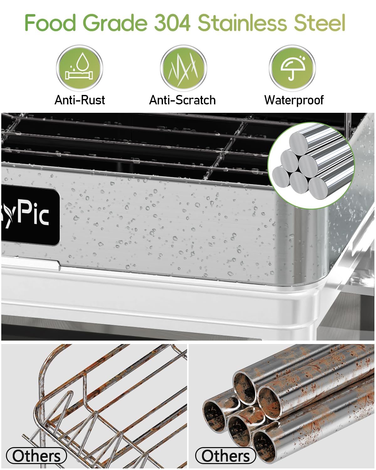 2 Tier Dish Drying Rack