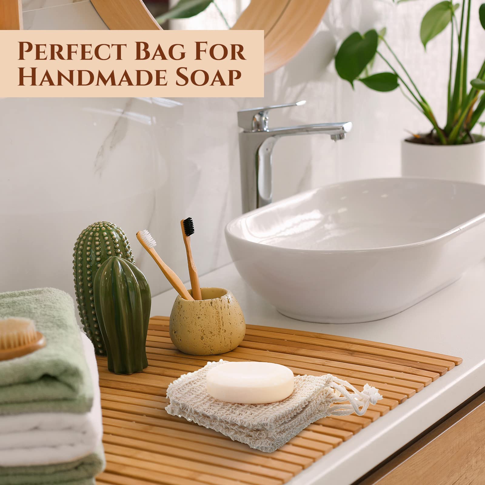 150 Pcs Soap Exfoliating Bag (150 Count)