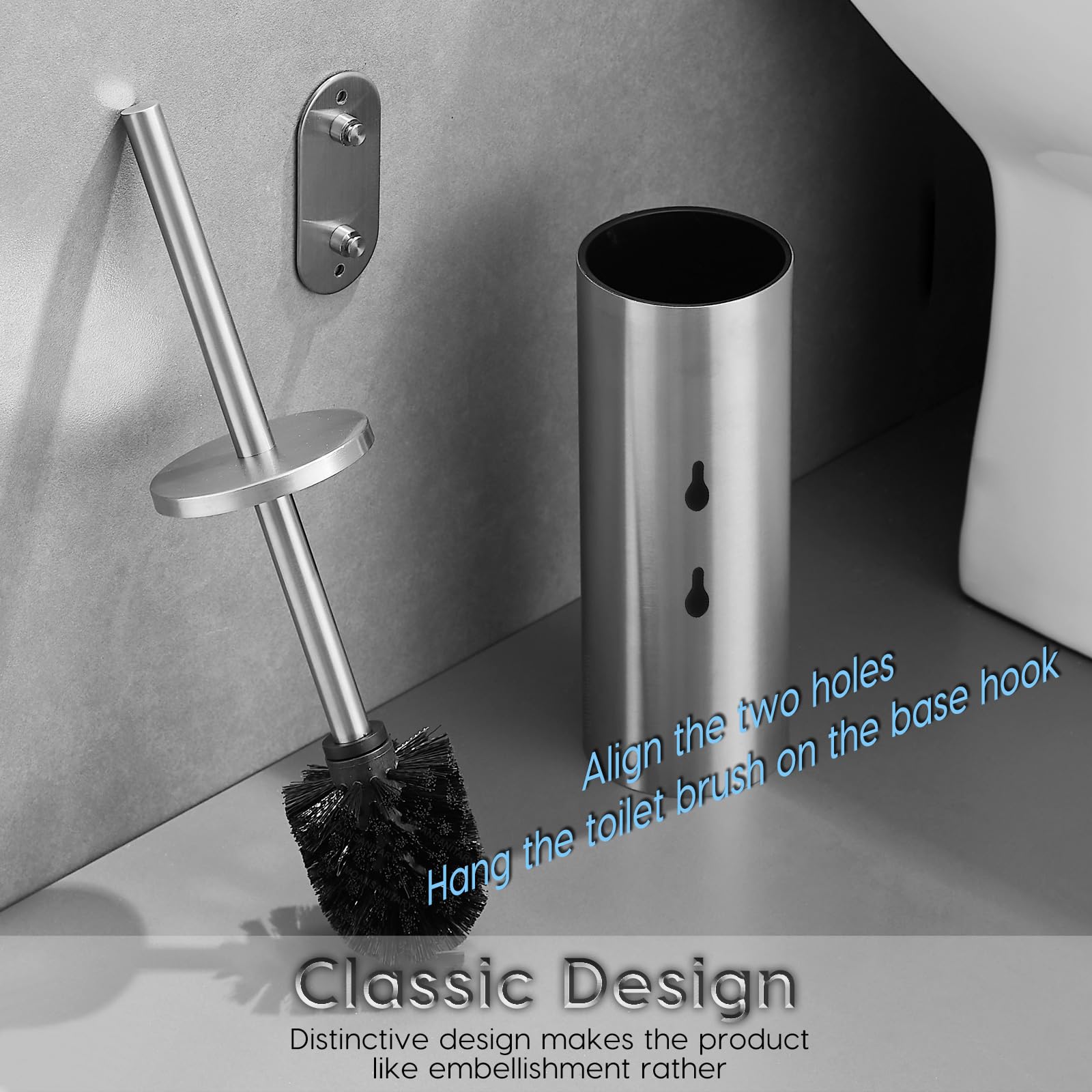 Brushed Stainless Steel Wall