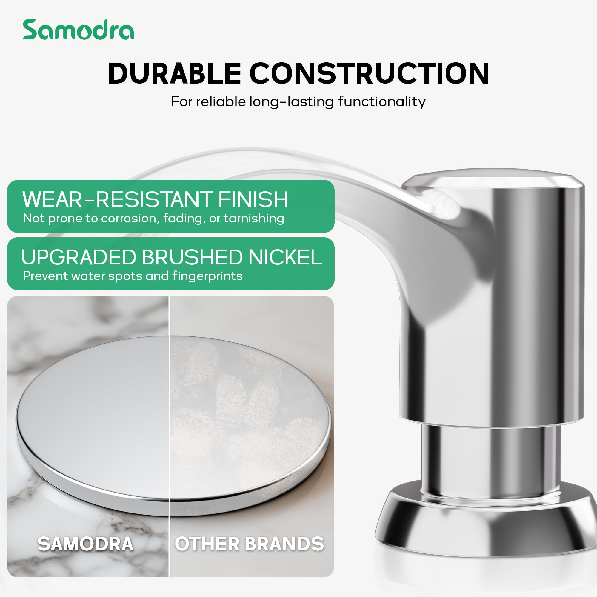 Built in Kitchen Sink Soap Dispenser