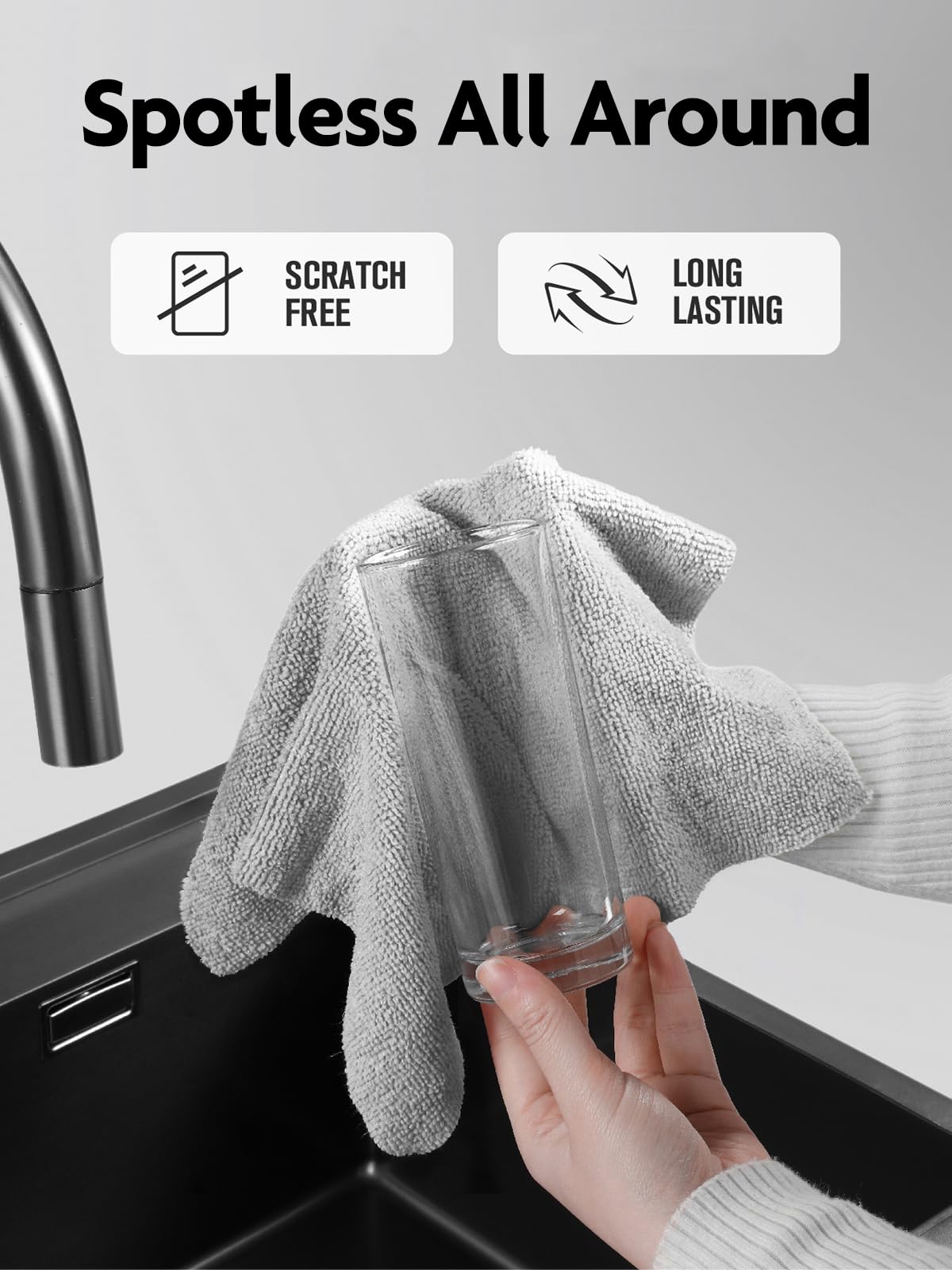 Microfiber Cleaning Cloth Roll (90 Count) - ModHome Supplies