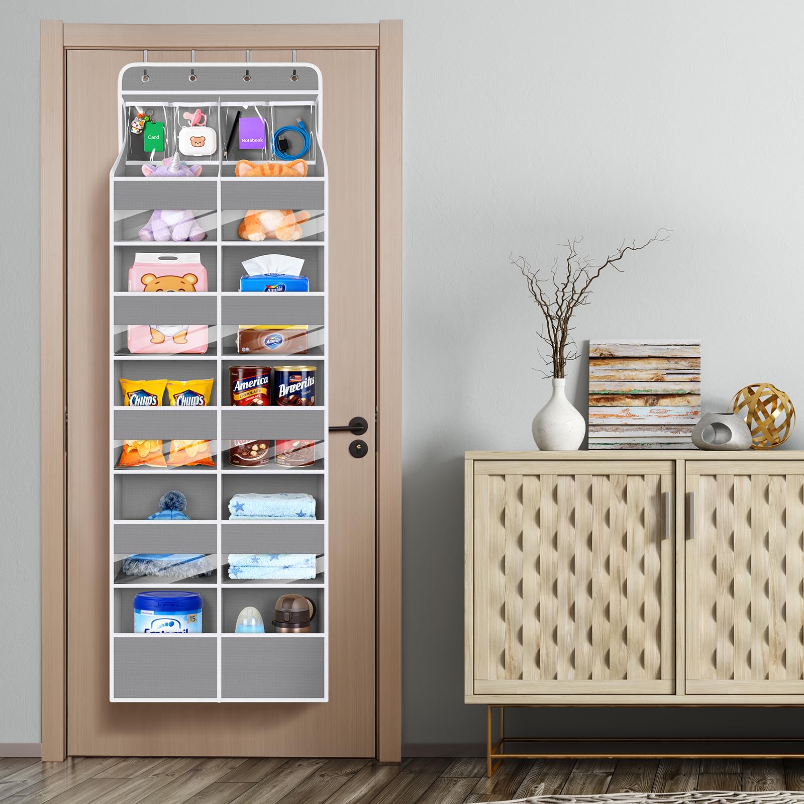 Upgraded Over the Door Organizer for Baby Nursery