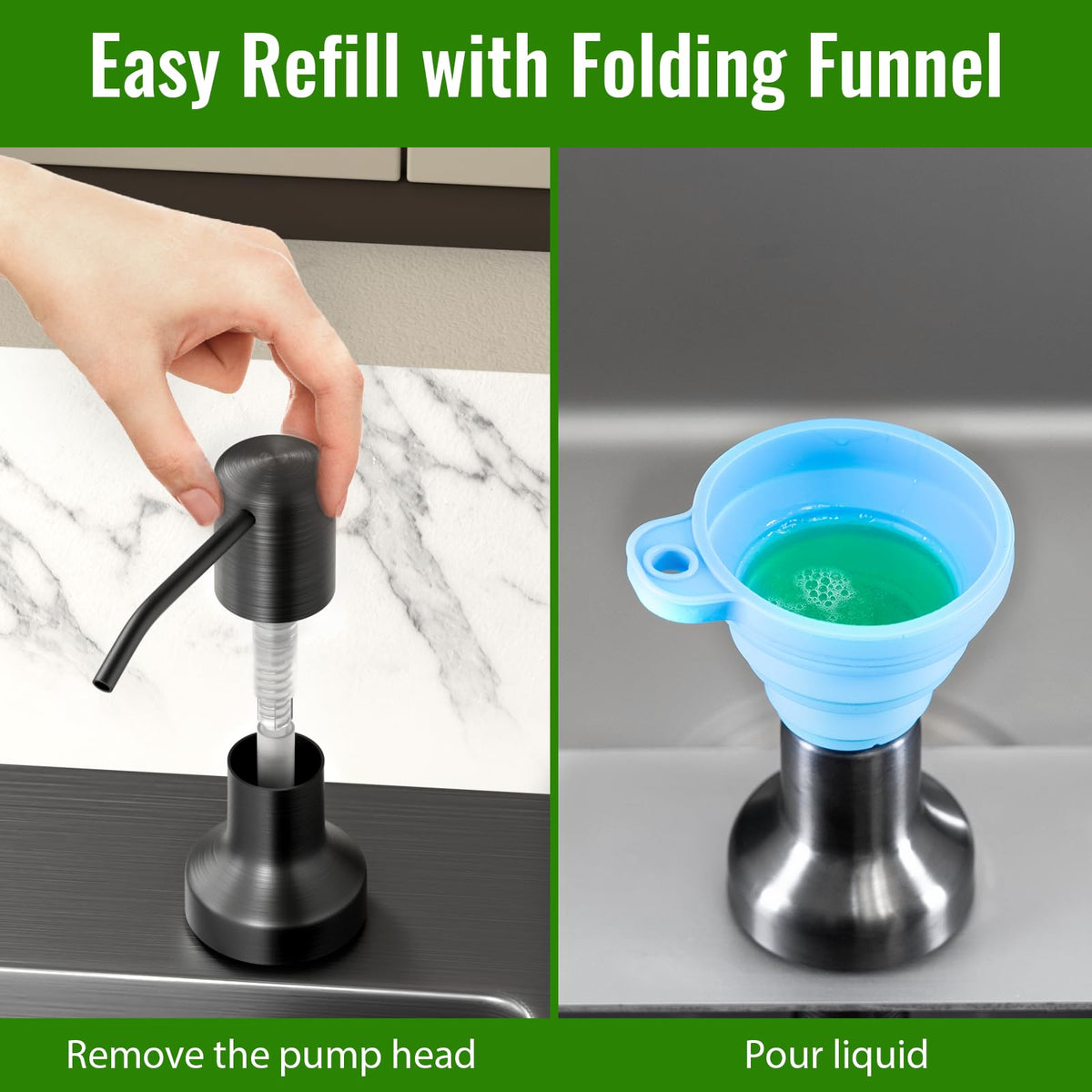 Soap Dispenser for Kitchen Sink
