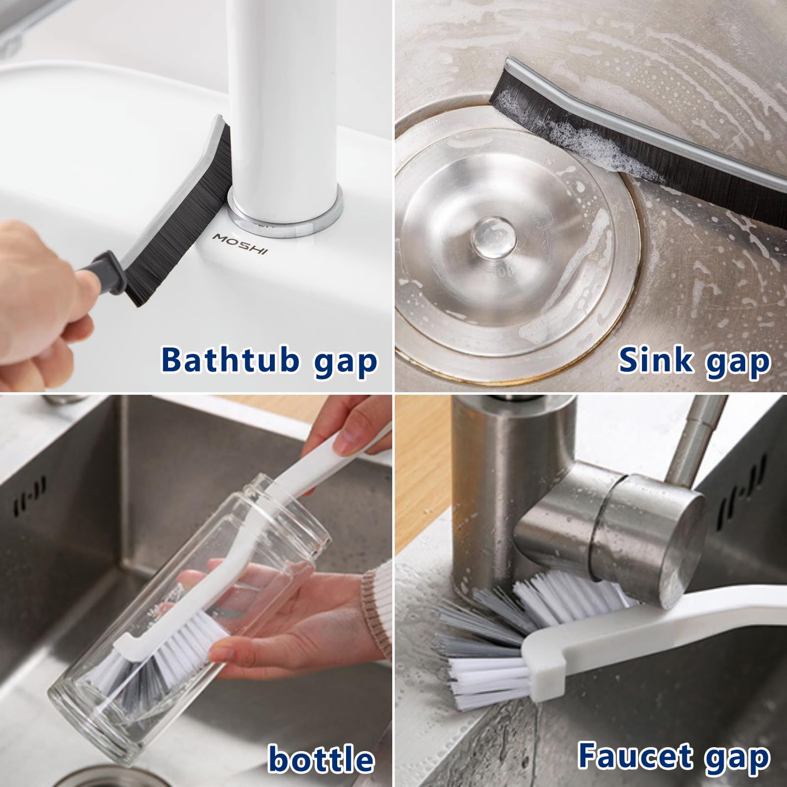 11Pcs Crevice Cleaning Brushes
