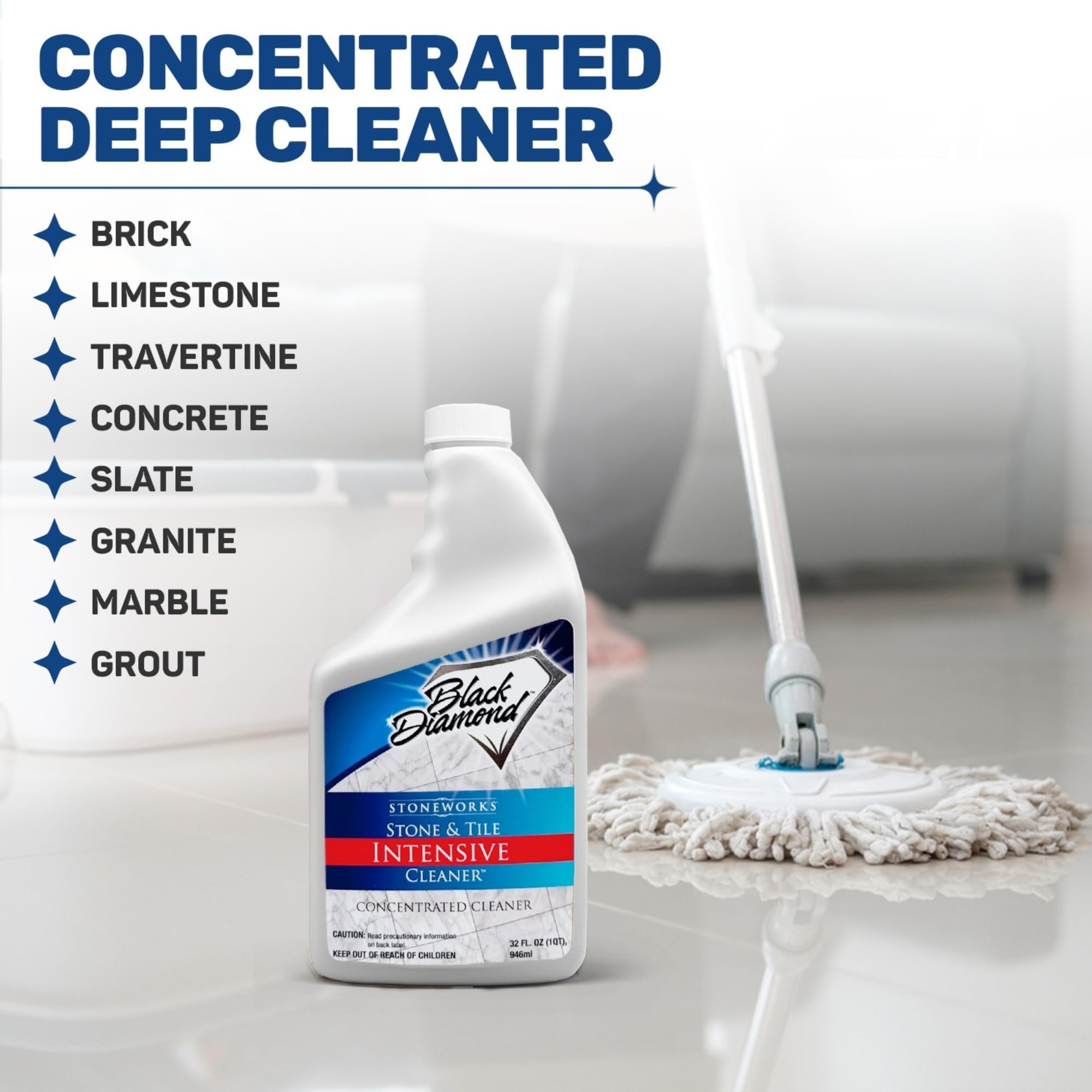 Stone & Tile Intensive Cleaner (128 Fl Oz)